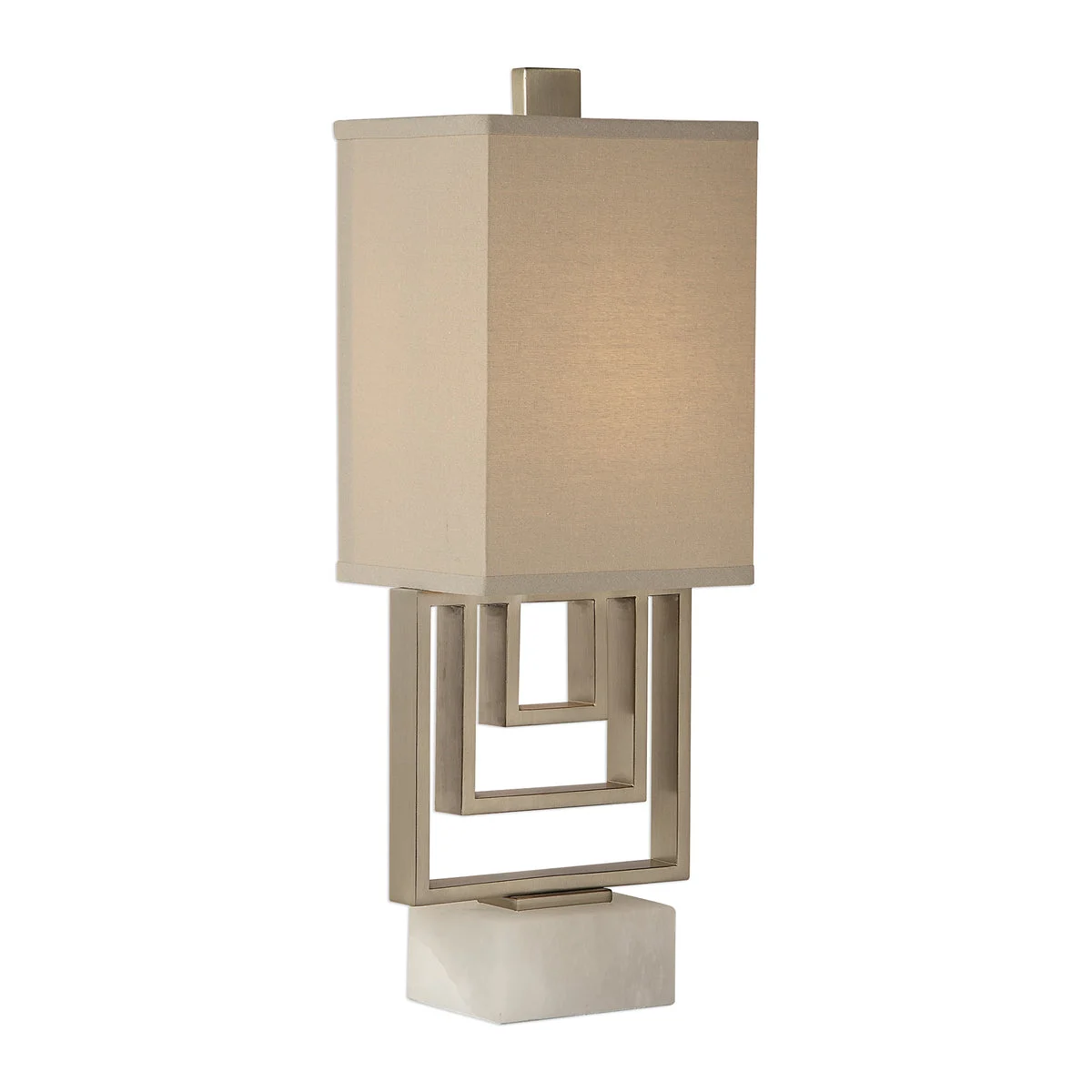 Uttermost 29629-1 Medora Brushed Nickel Lamp