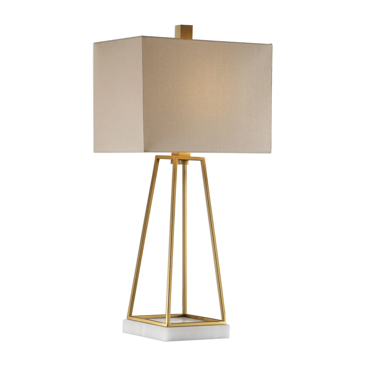 Uttermost 27876-1 Mackean Metallic Gold Lamp