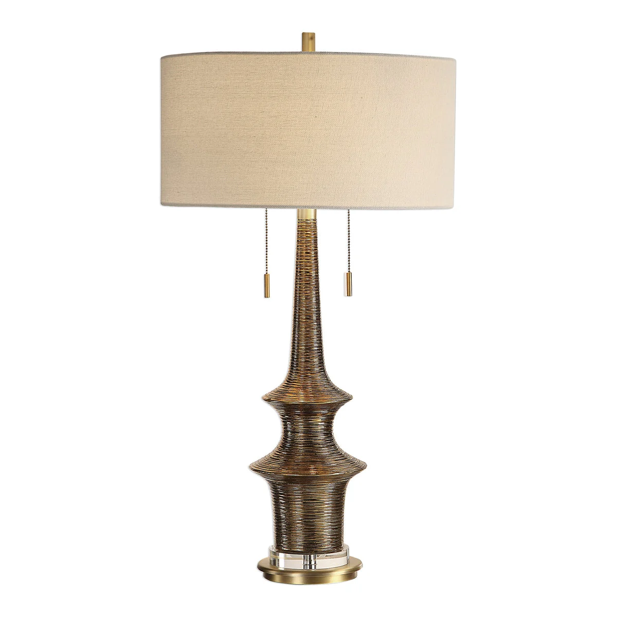 Uttermost 27845 Galatea Antique Gold Lamp