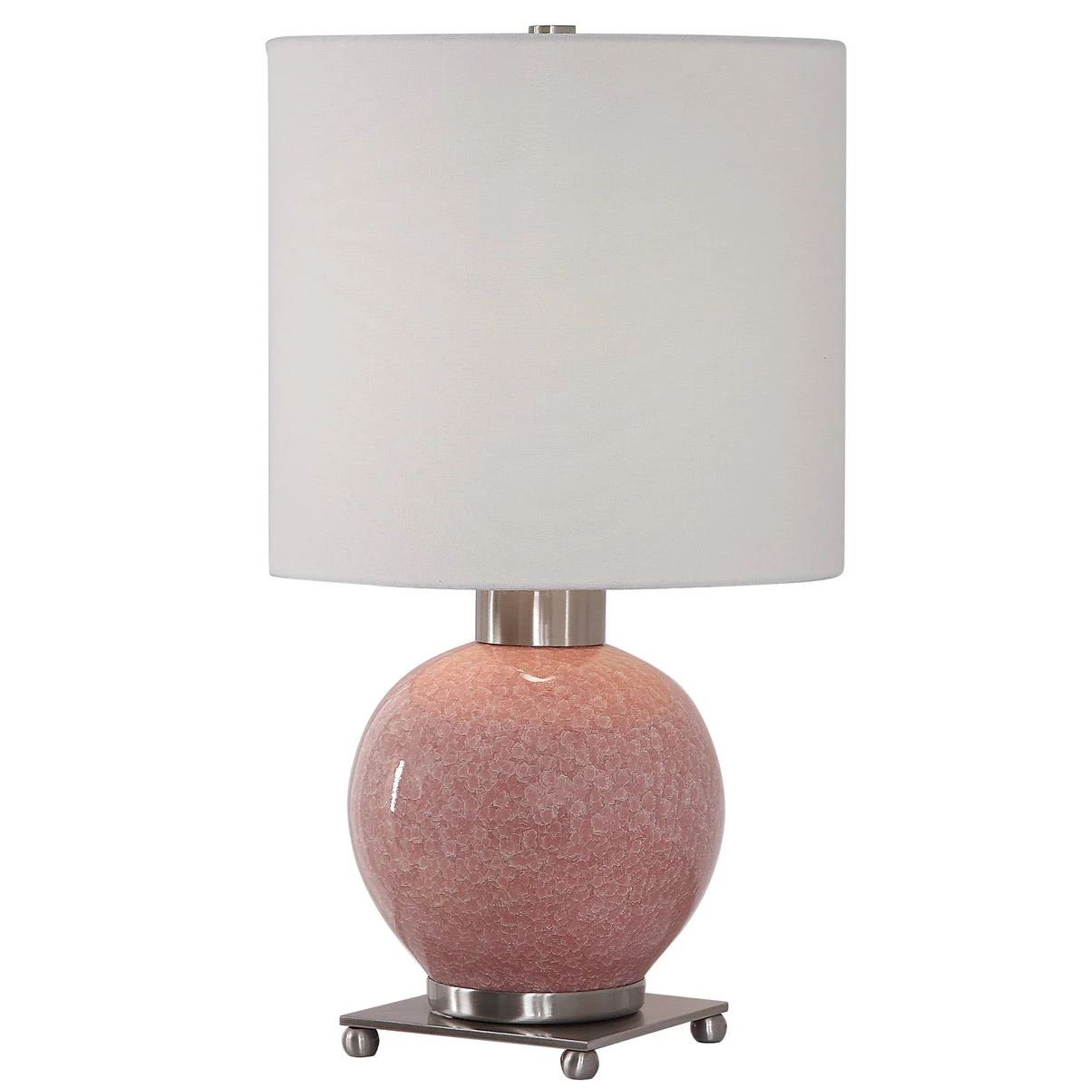 Uttermost 29667-1 Rhoda Soft Pink Buffet Lamp