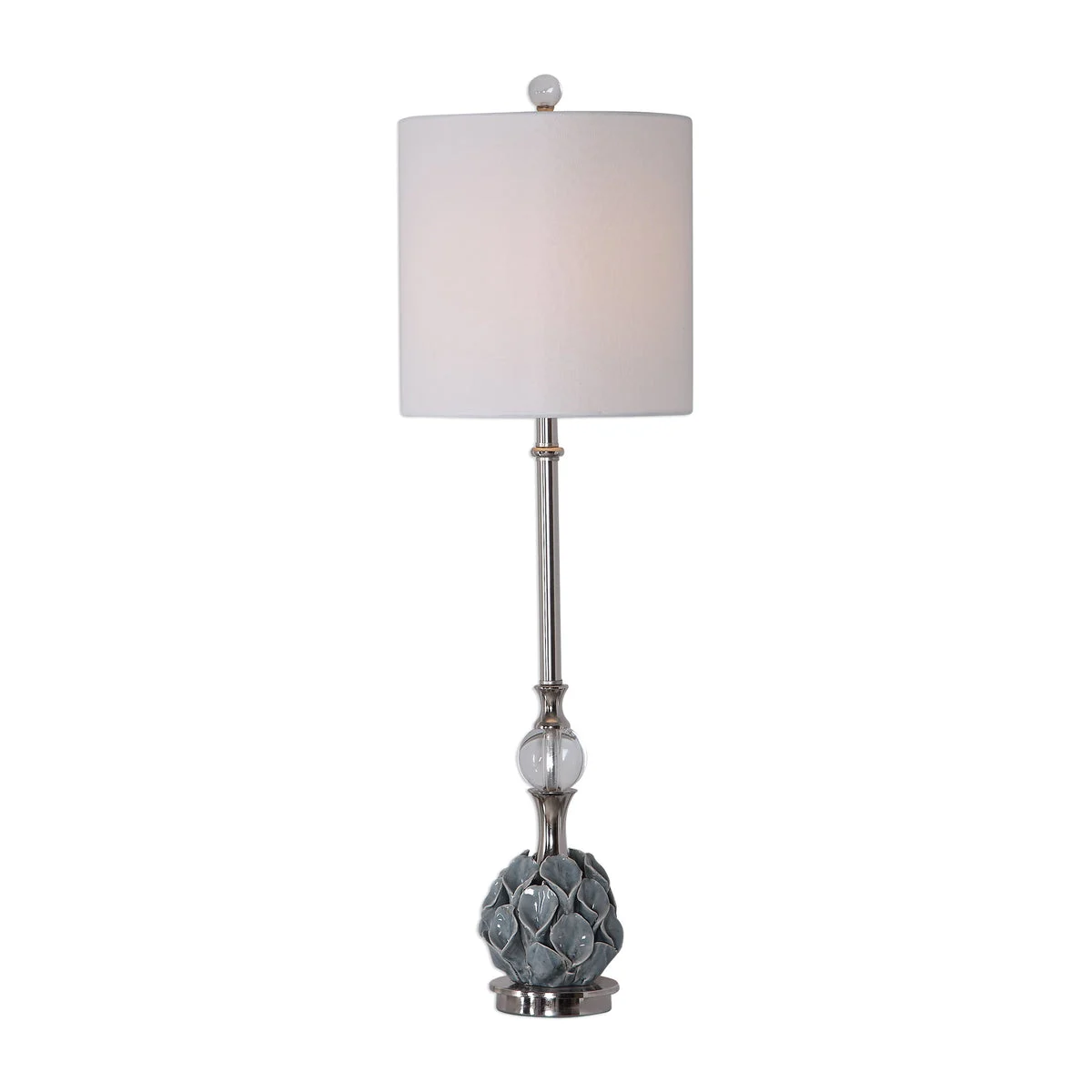 Uttermost 29674-1 Elody Blue Gray Buffet Lamp