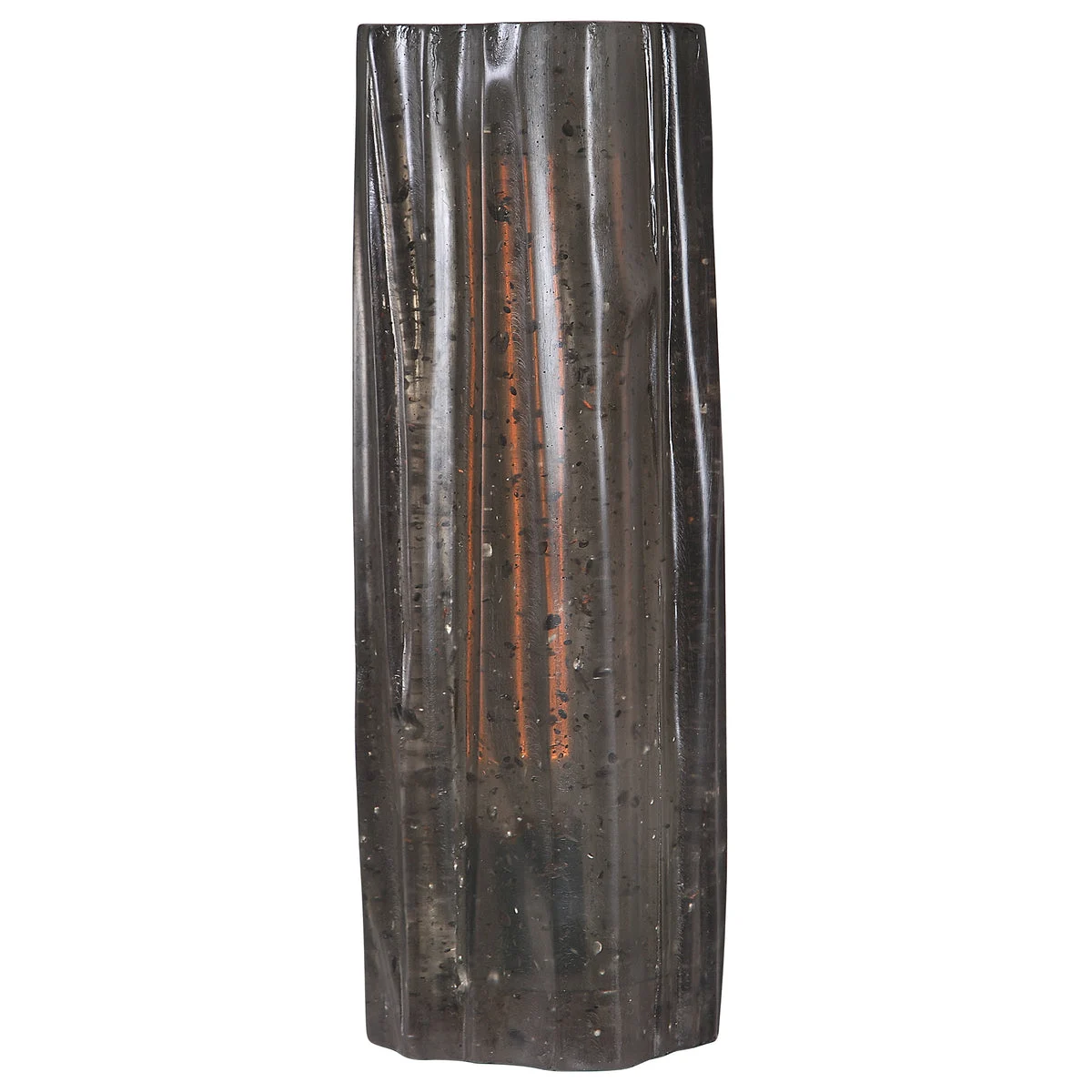 Uttermost 29695-1 Cadeau Charcoal Glass Accent Lamp