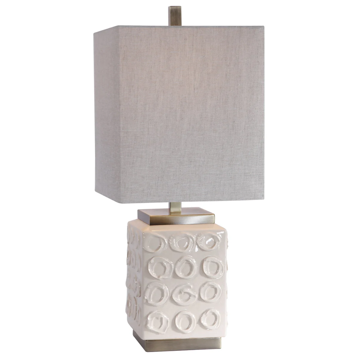 Uttermost 29730-1 Emeline White Accent Lamp
