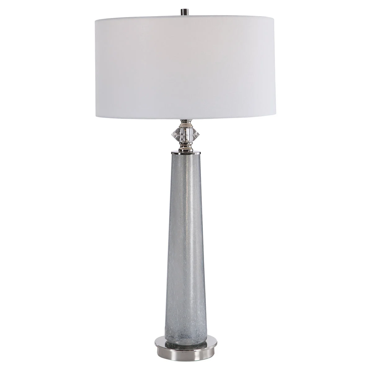 Uttermost 26378 Grayton Frosted Art Table Lamp