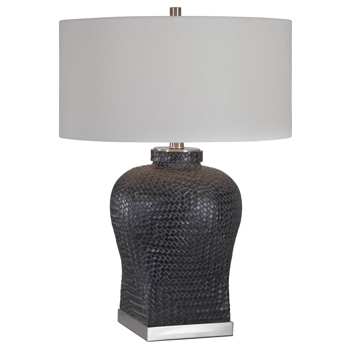 Uttermost 26386-1 Akello Weave Texture Table Lamp