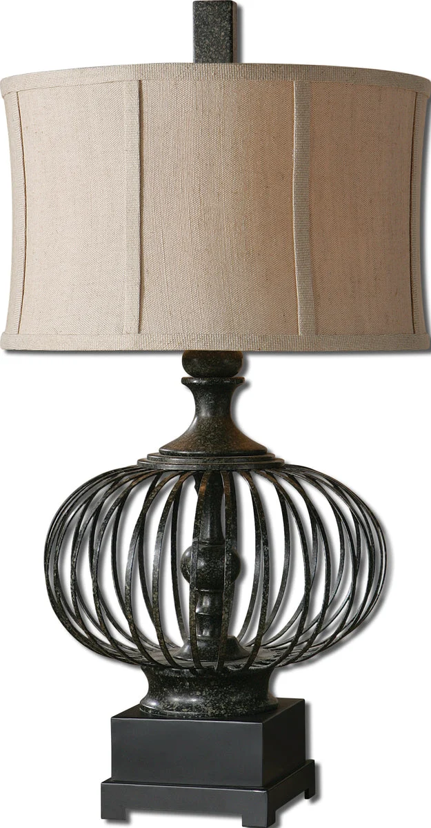 Uttermost 26463-1 Lipioni Rustic Black Lamp
