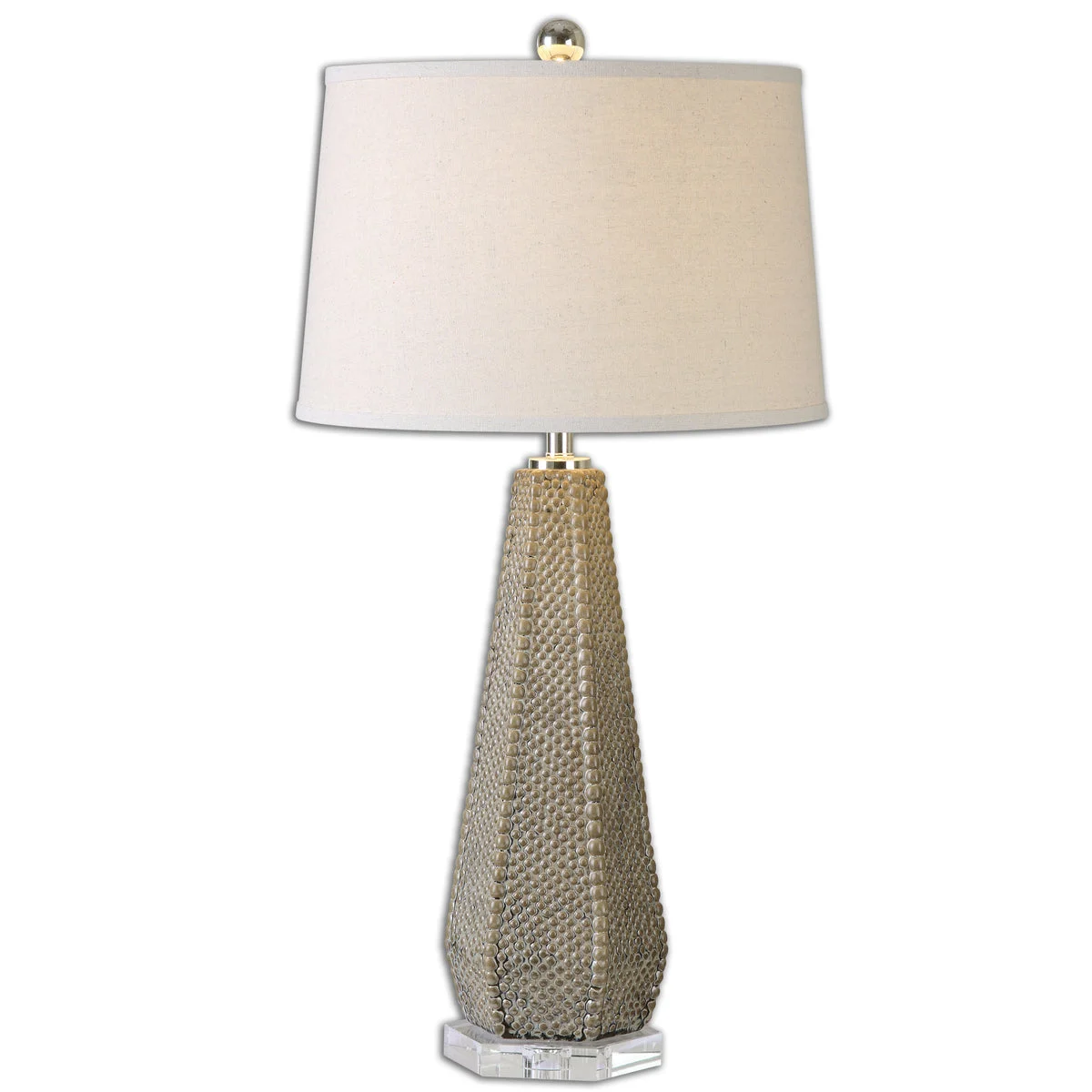 Uttermost 26133 Pontius Taupe Lamp