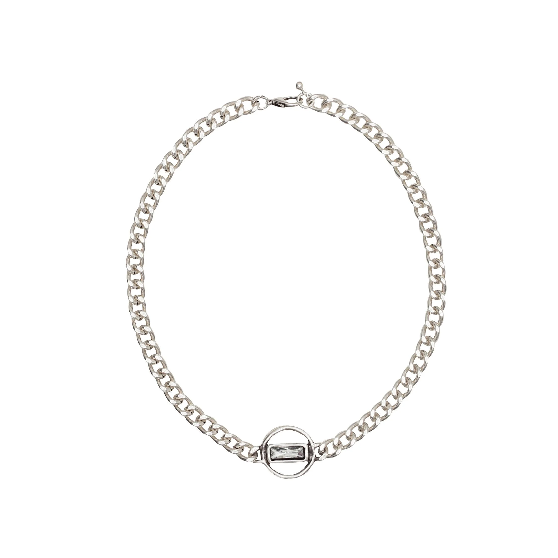 Handmade Ethereal Pewter Necklace - NN3522