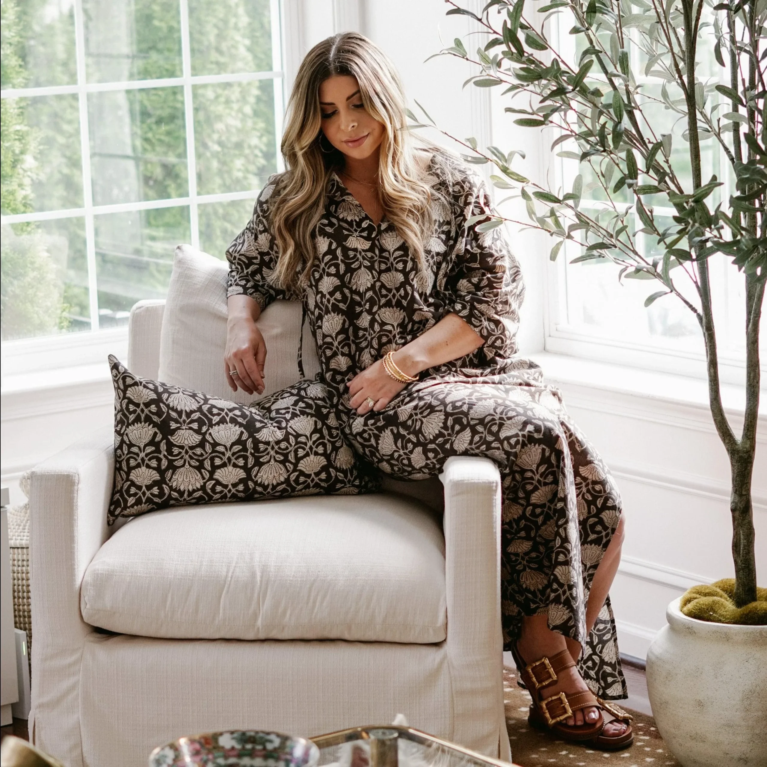 The Block Print House Dress // Nue Look Exclusive
