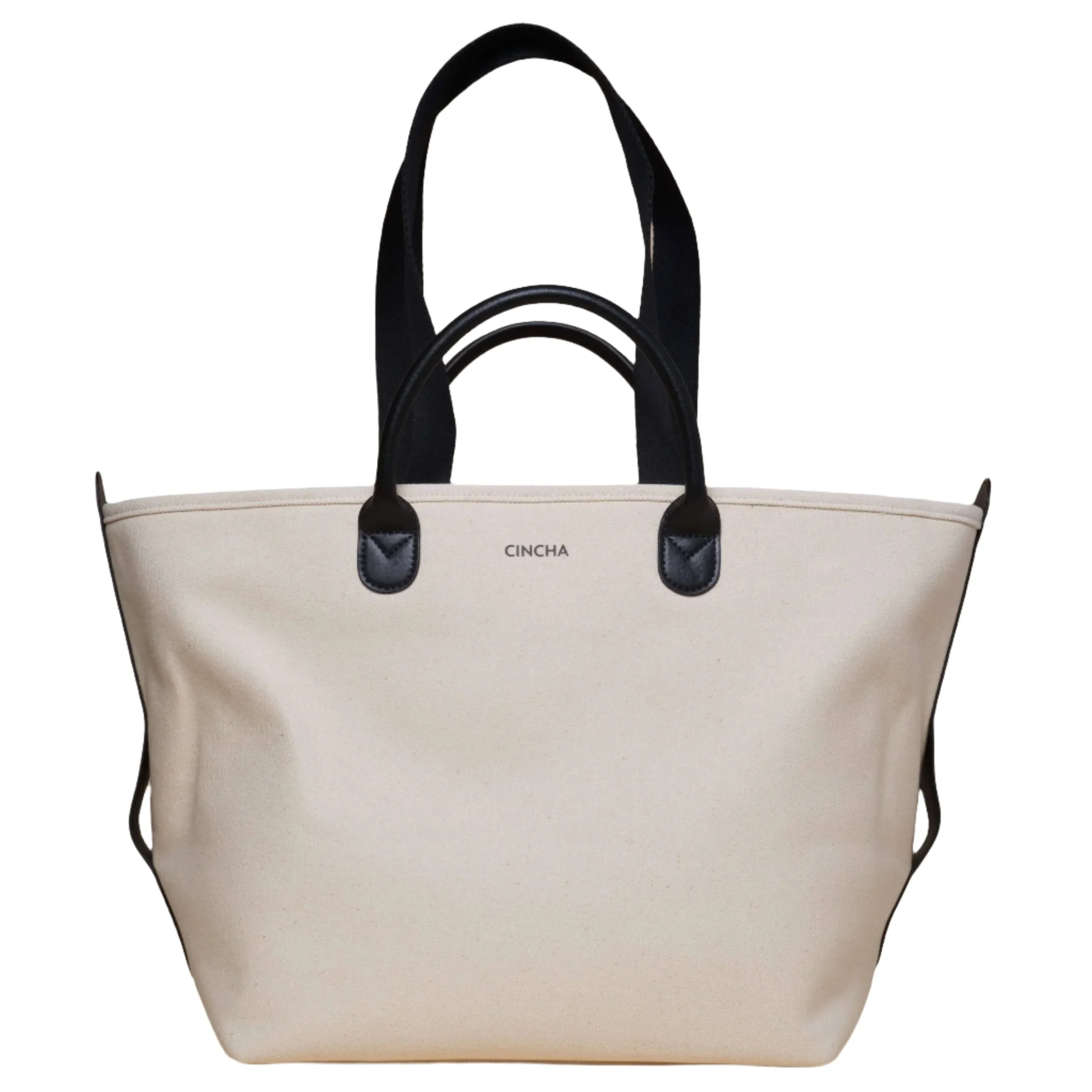 The Canvas Go-Tote // Cream
