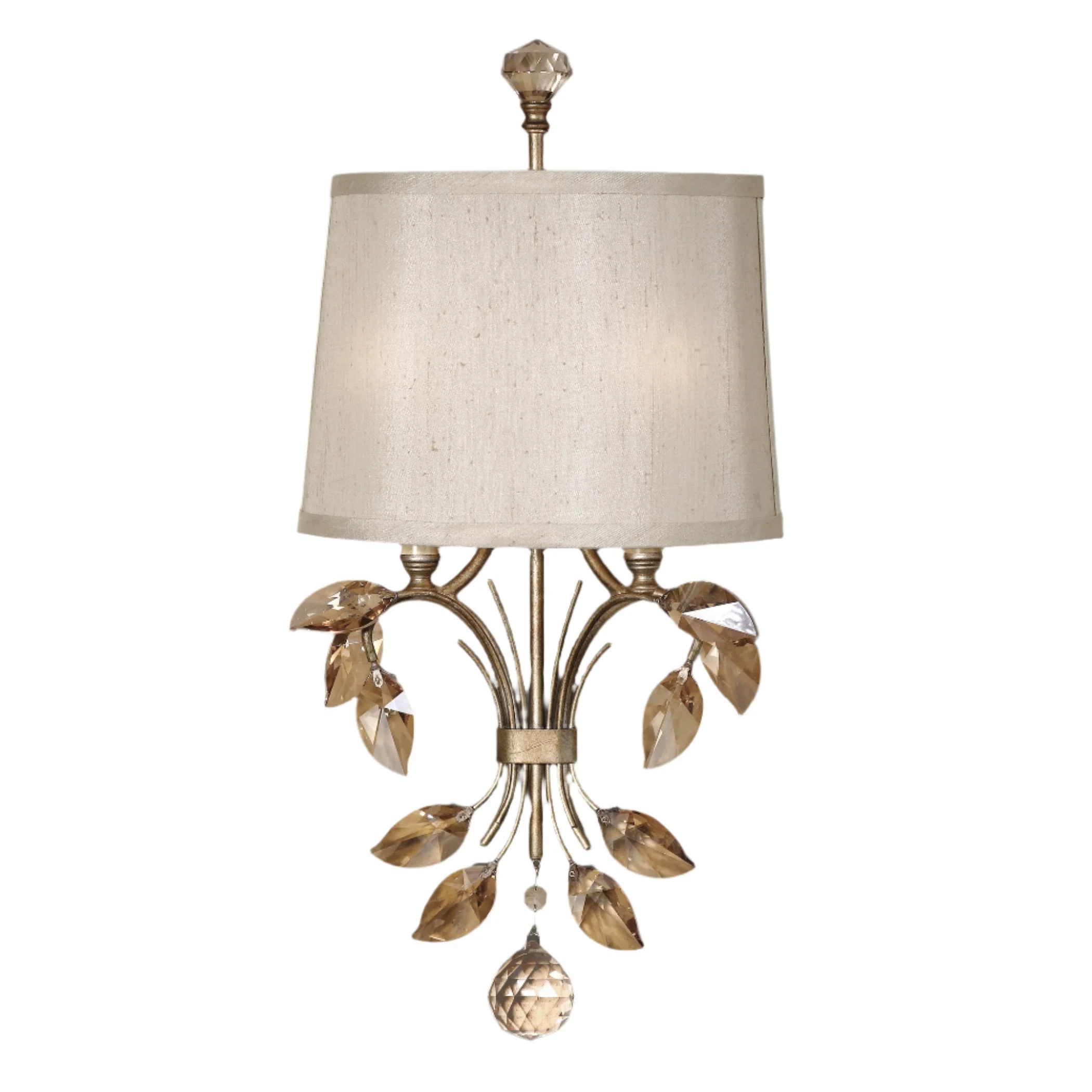Alenya 2 Light Gold Wall Sconce