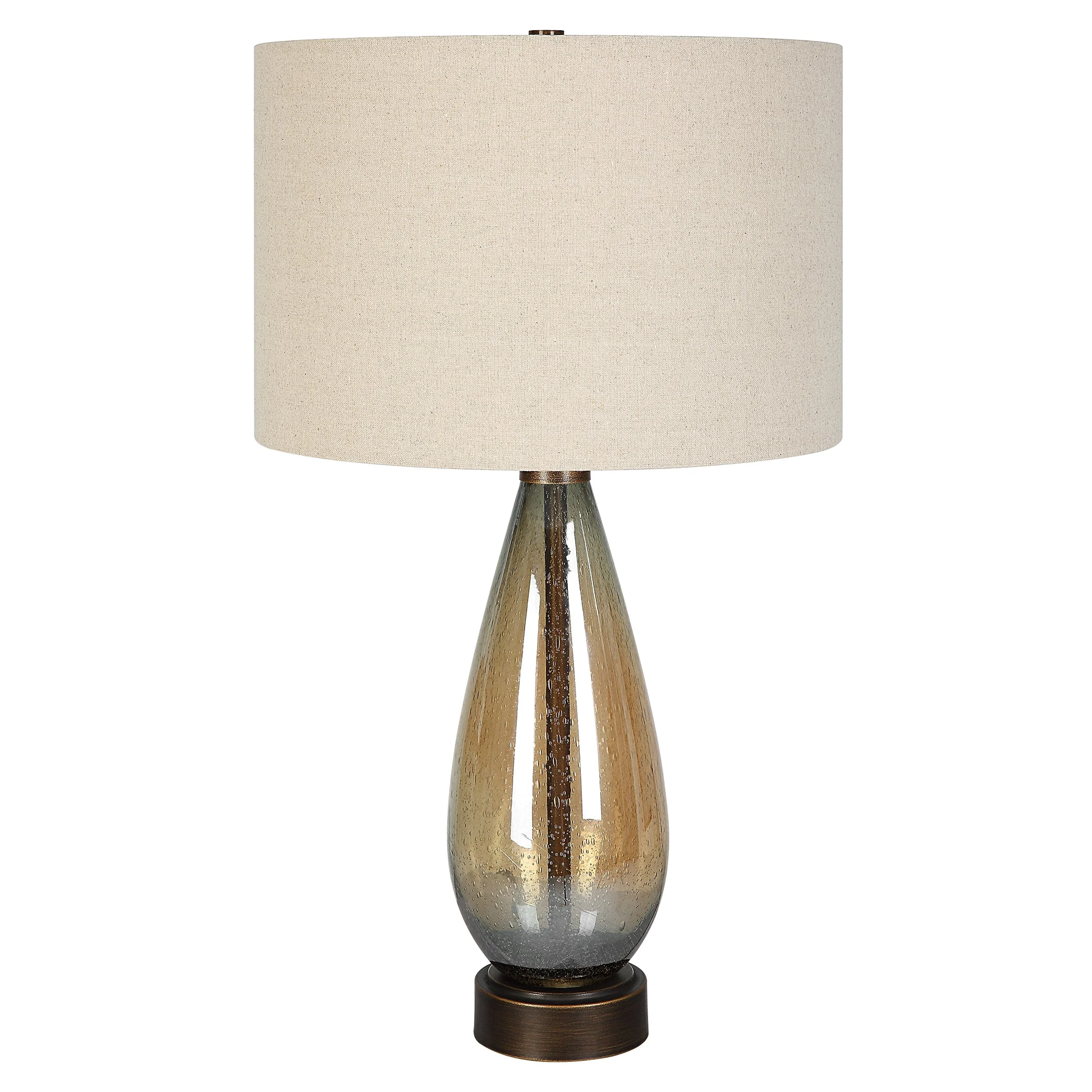 Baltic Teardrop Glass Table Lamp