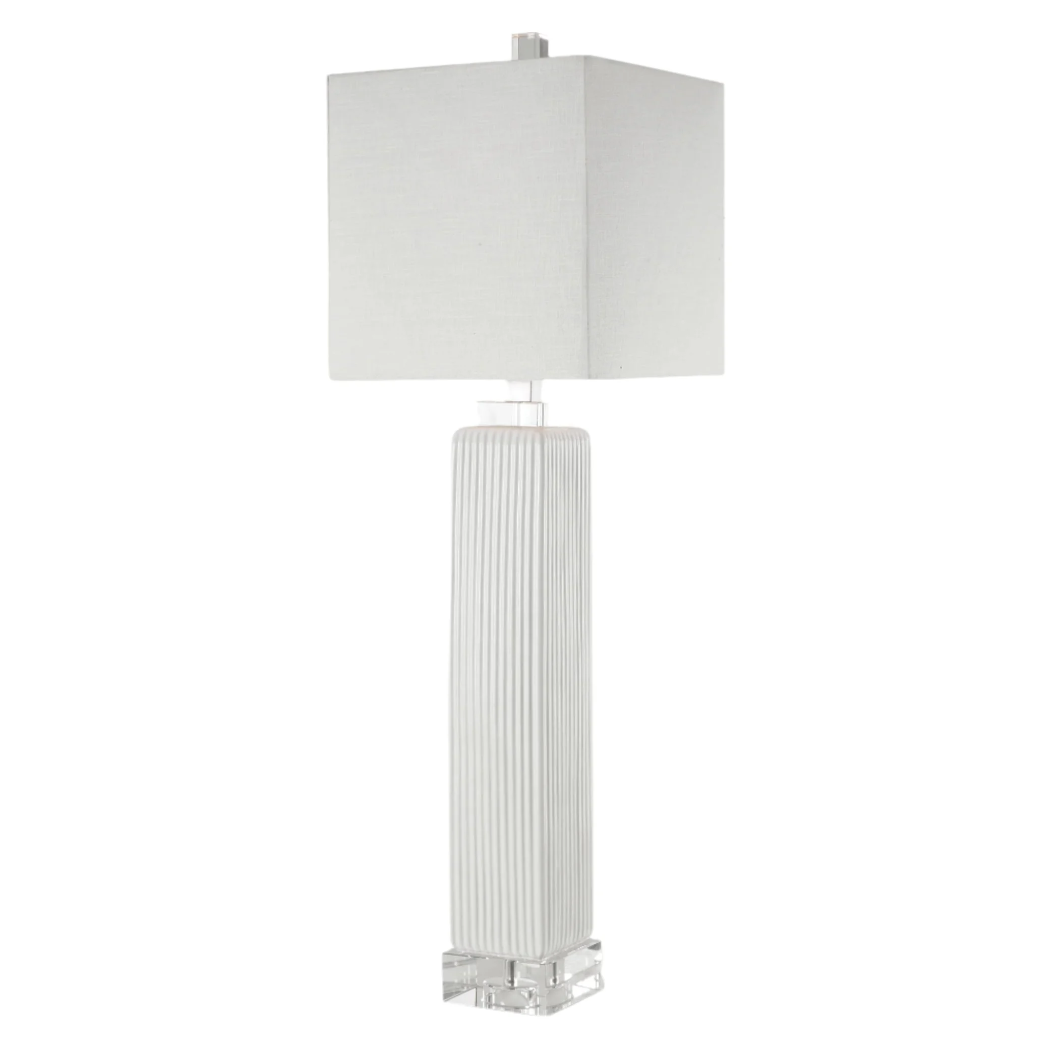 Bennett White Buffet Lamp