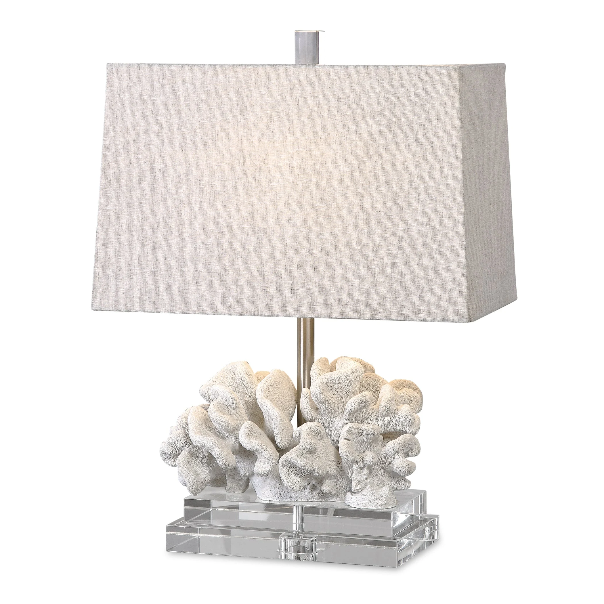 Coral Sculpture Table Lamp