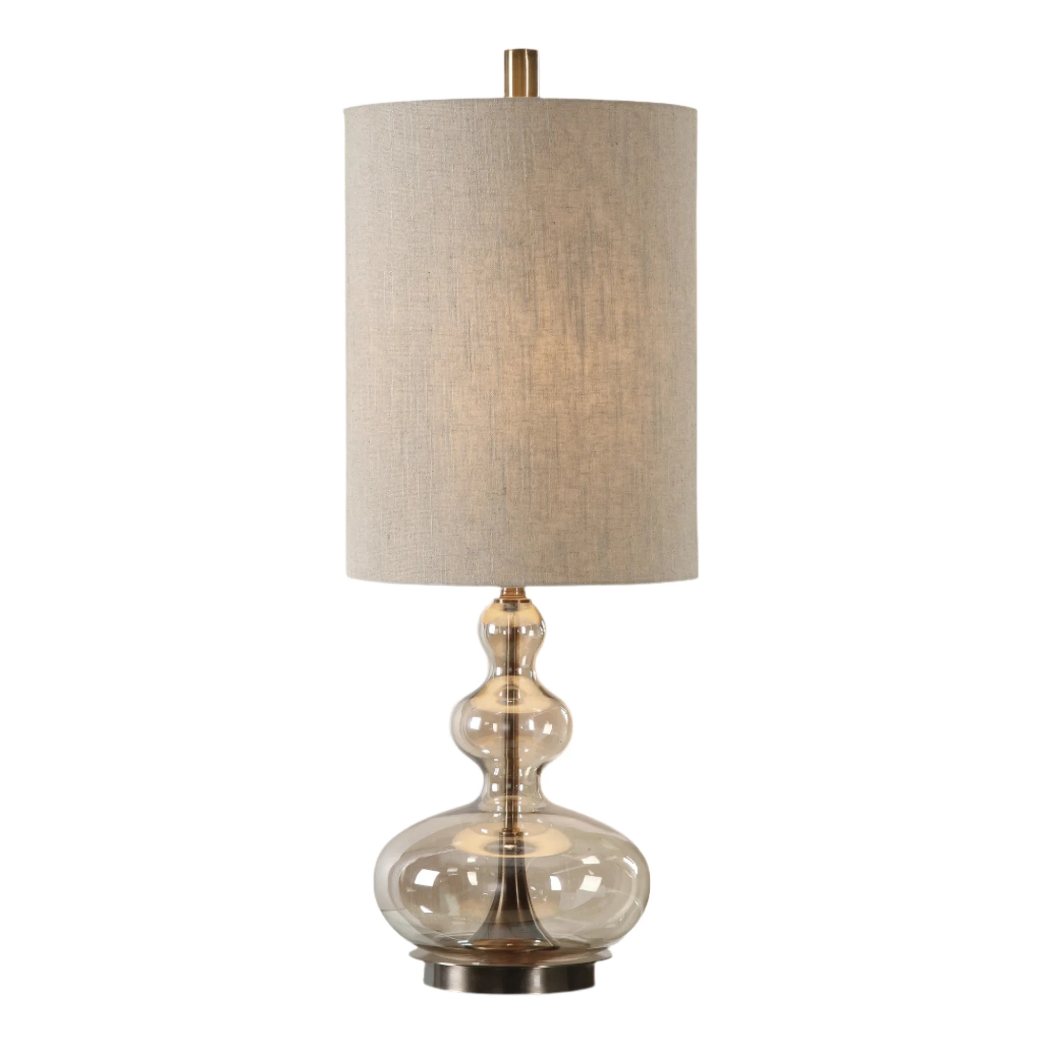 Formoso Amber Glass Table Lamp