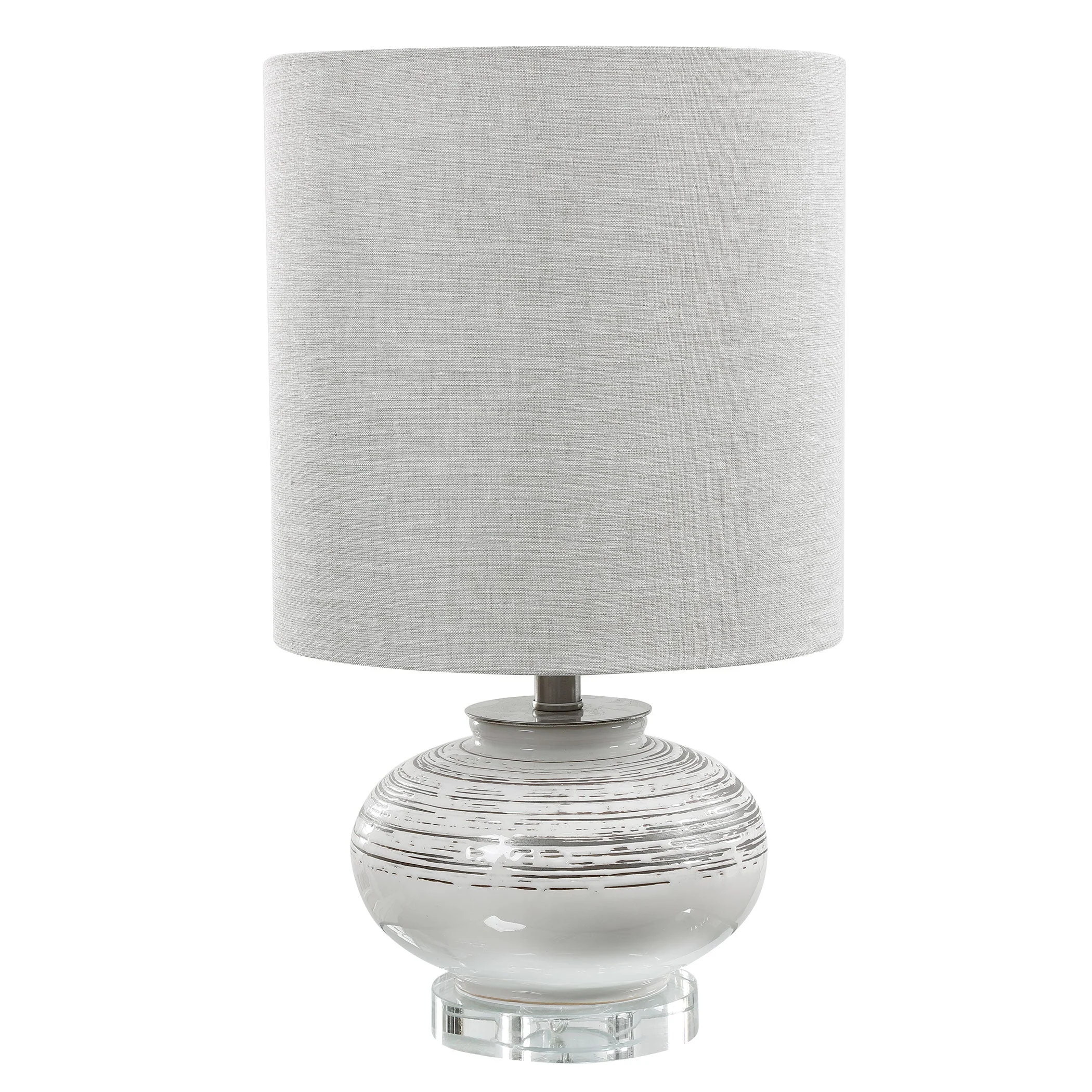 Lenta Off-White Accent Lamp