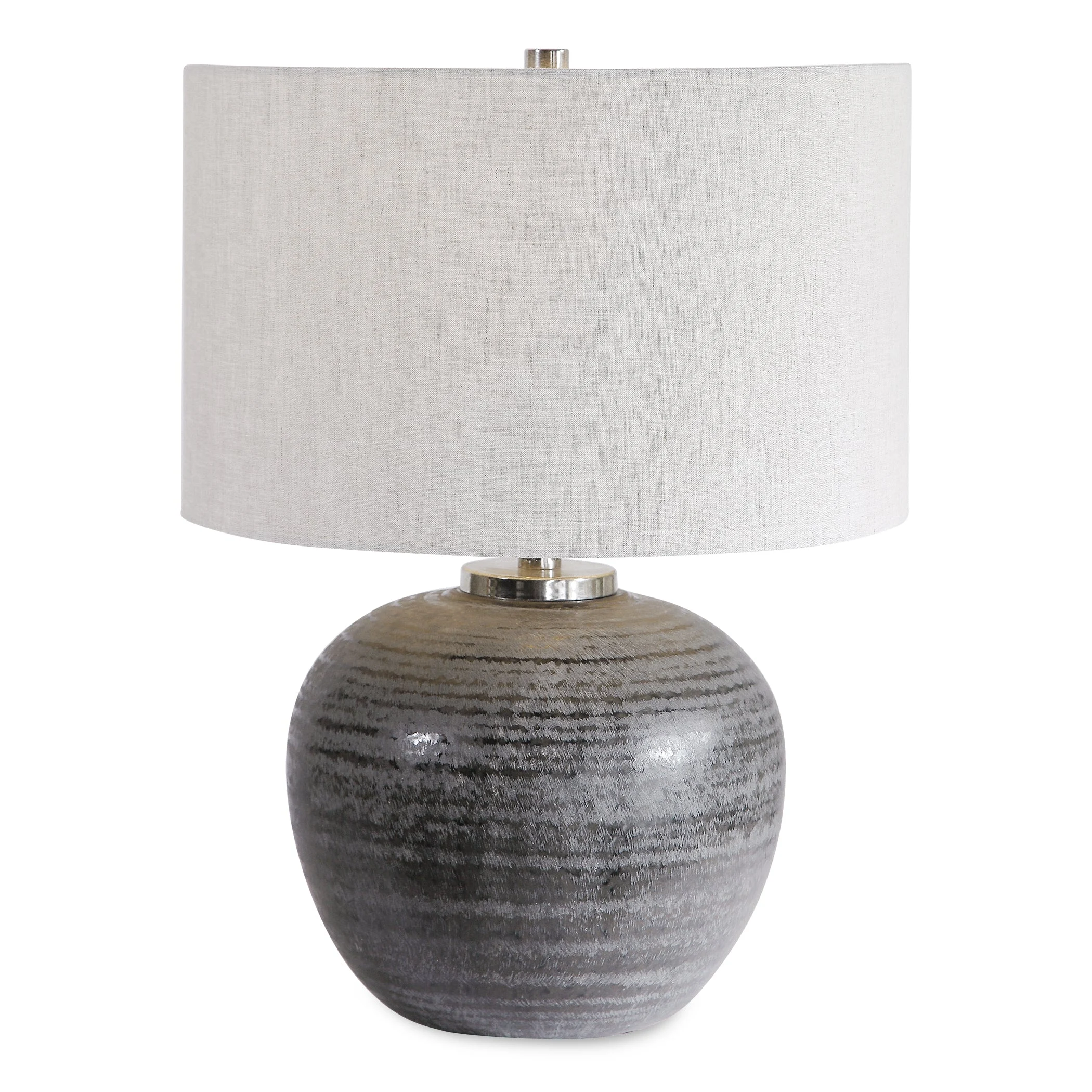 Mikkel Charcoal Table Lamp
