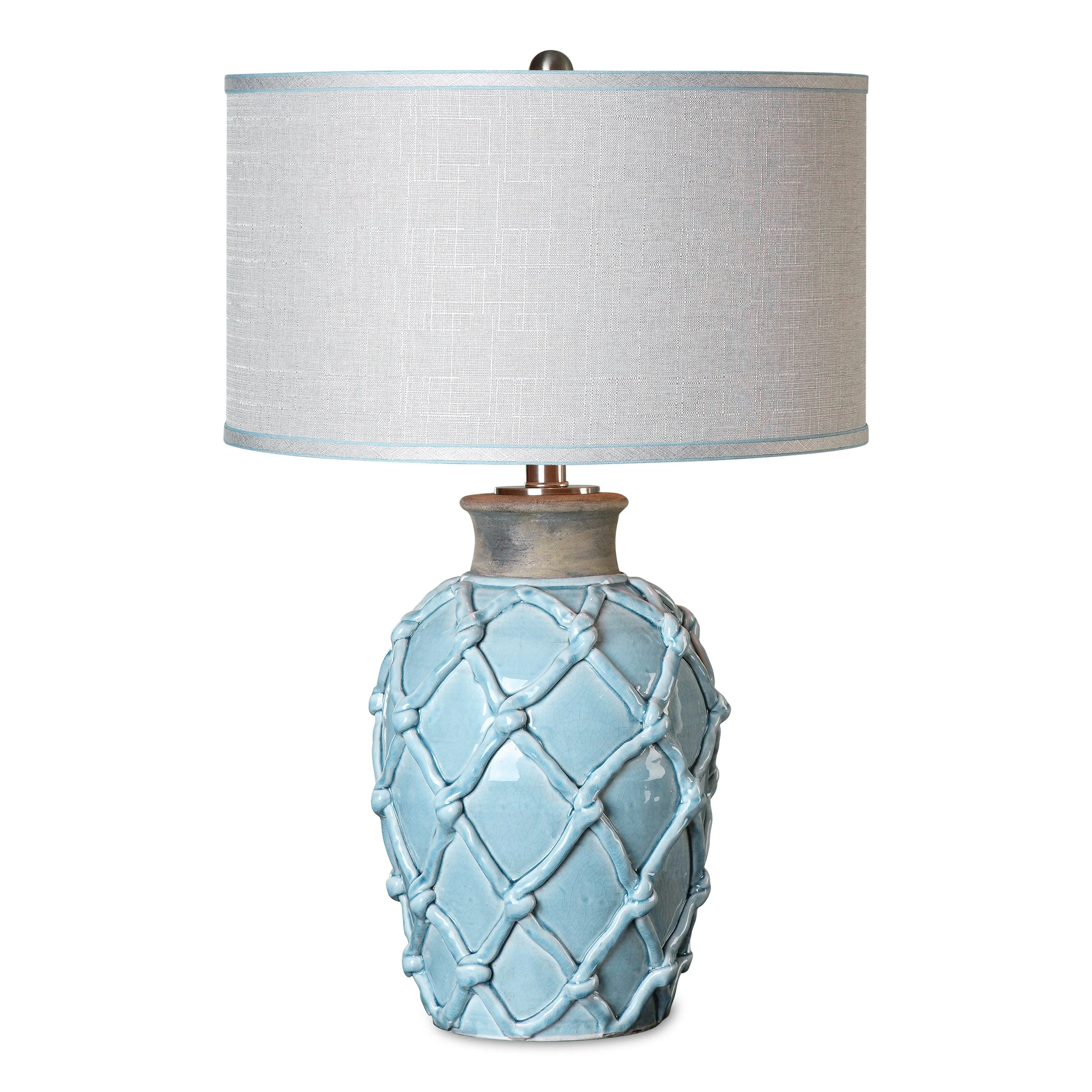 Parterre Pale Blue Table Lamp