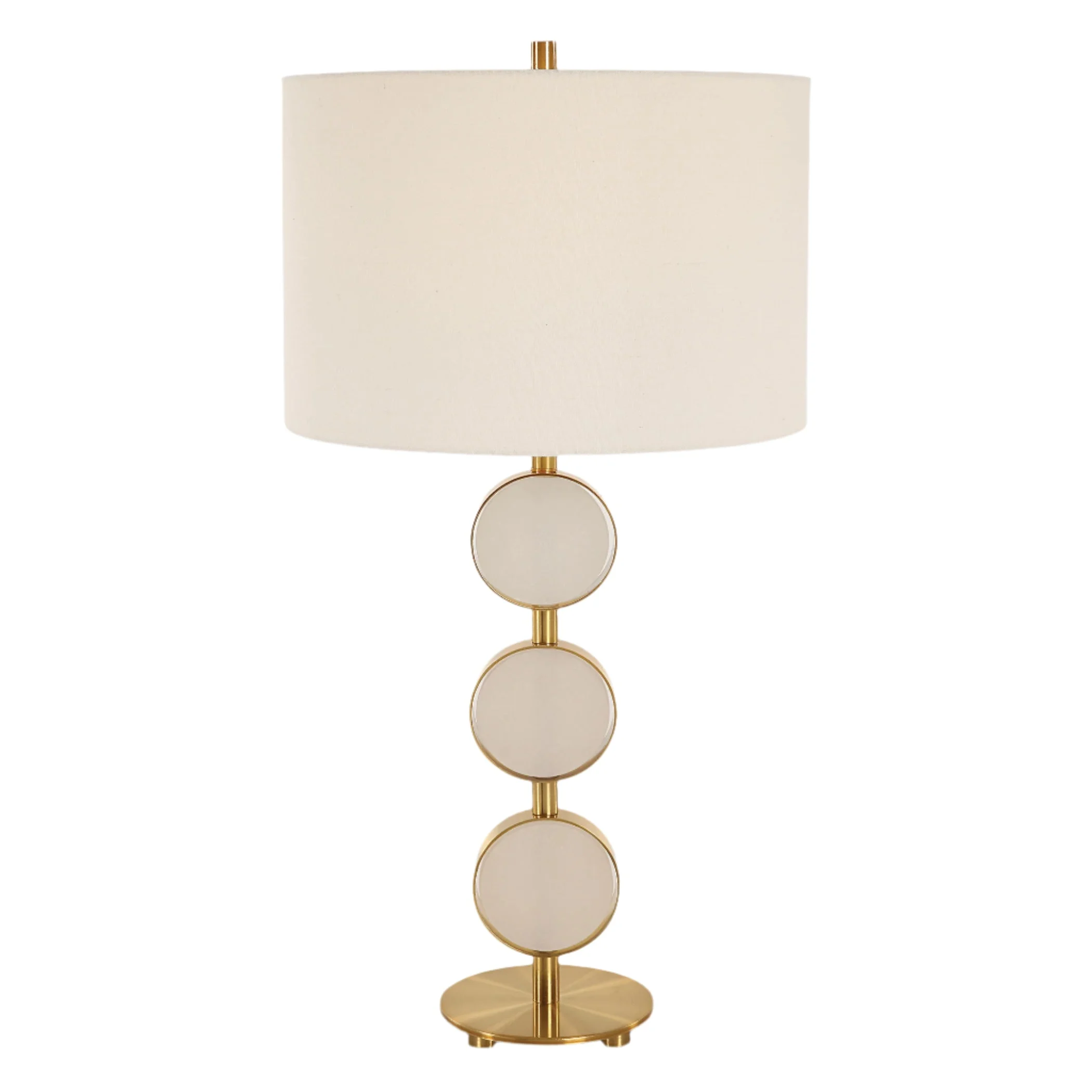 Three Rings Contemporary Table Lamp