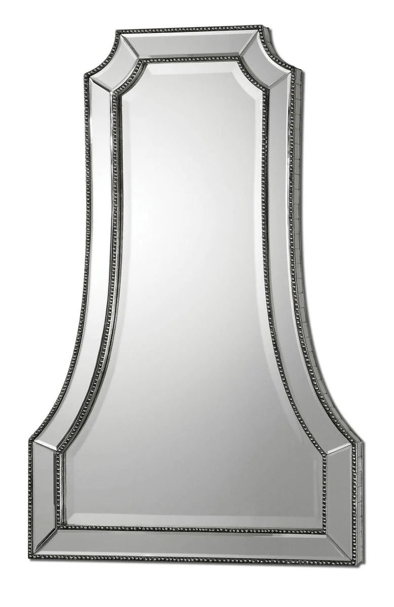 Uttermost 08077 Cattaneo Silver Beaded Mirror