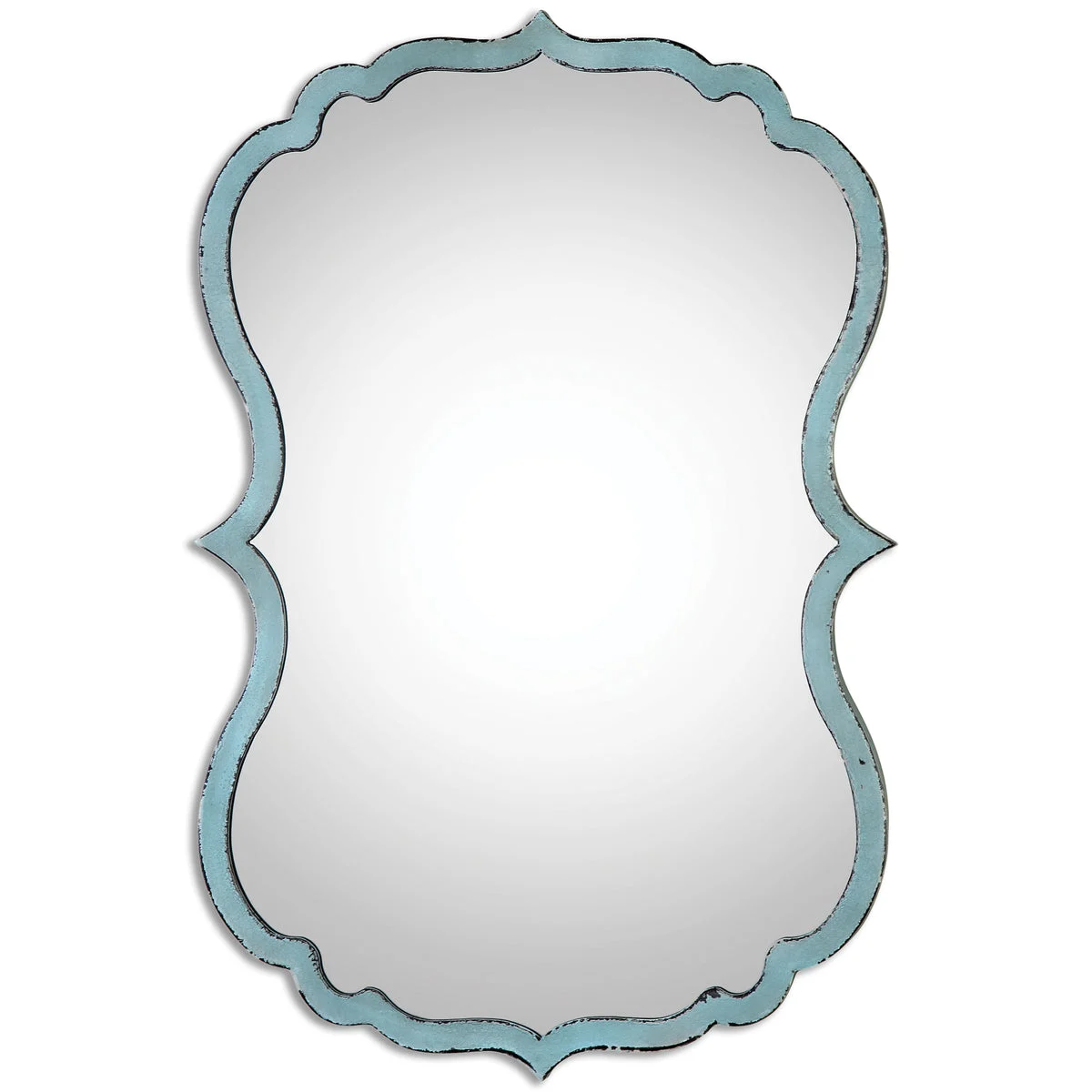 Uttermost 13925 Nicola Light Blue Mirror