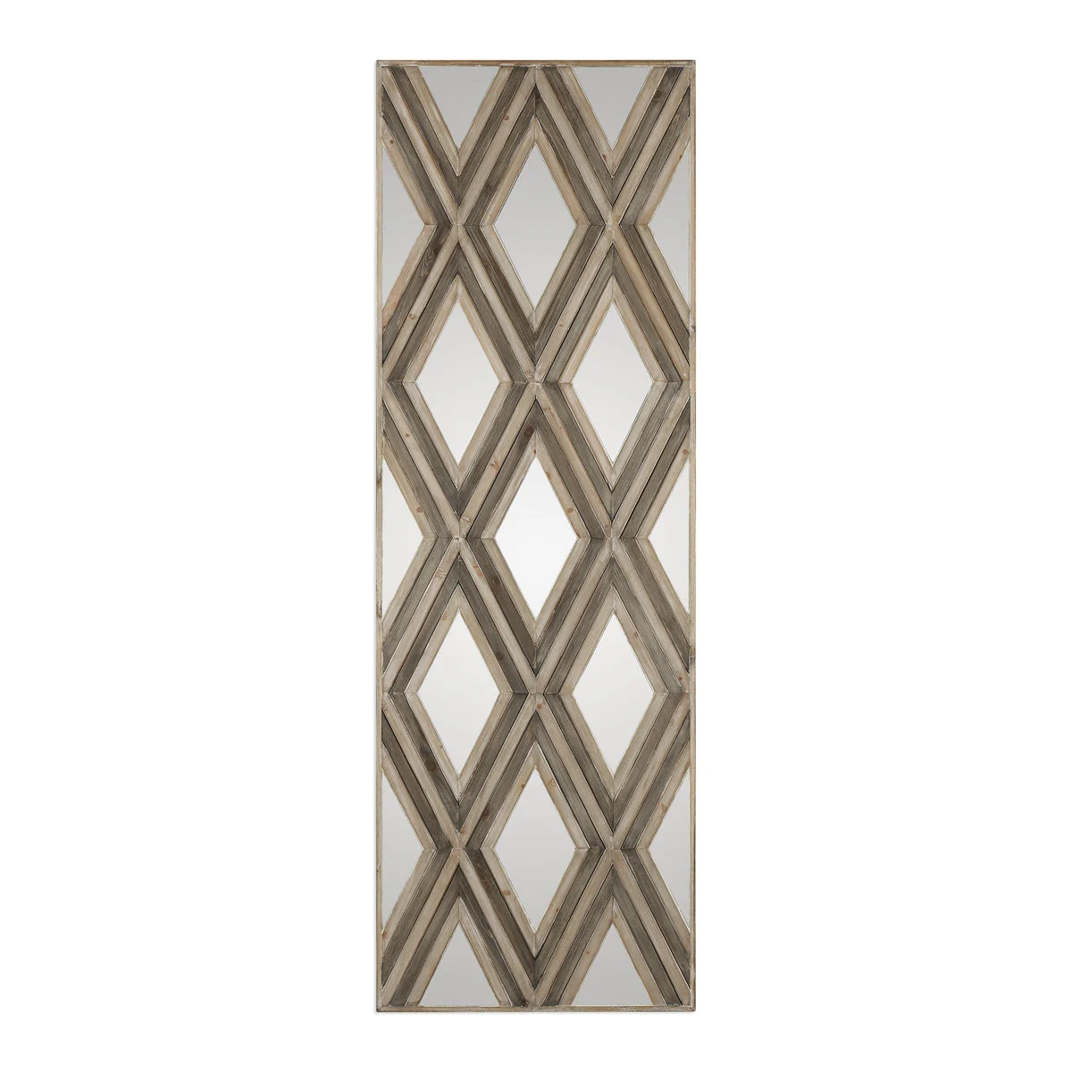 Uttermost 04116 Tahira Geometric Argyle Pattern Wall Mirror