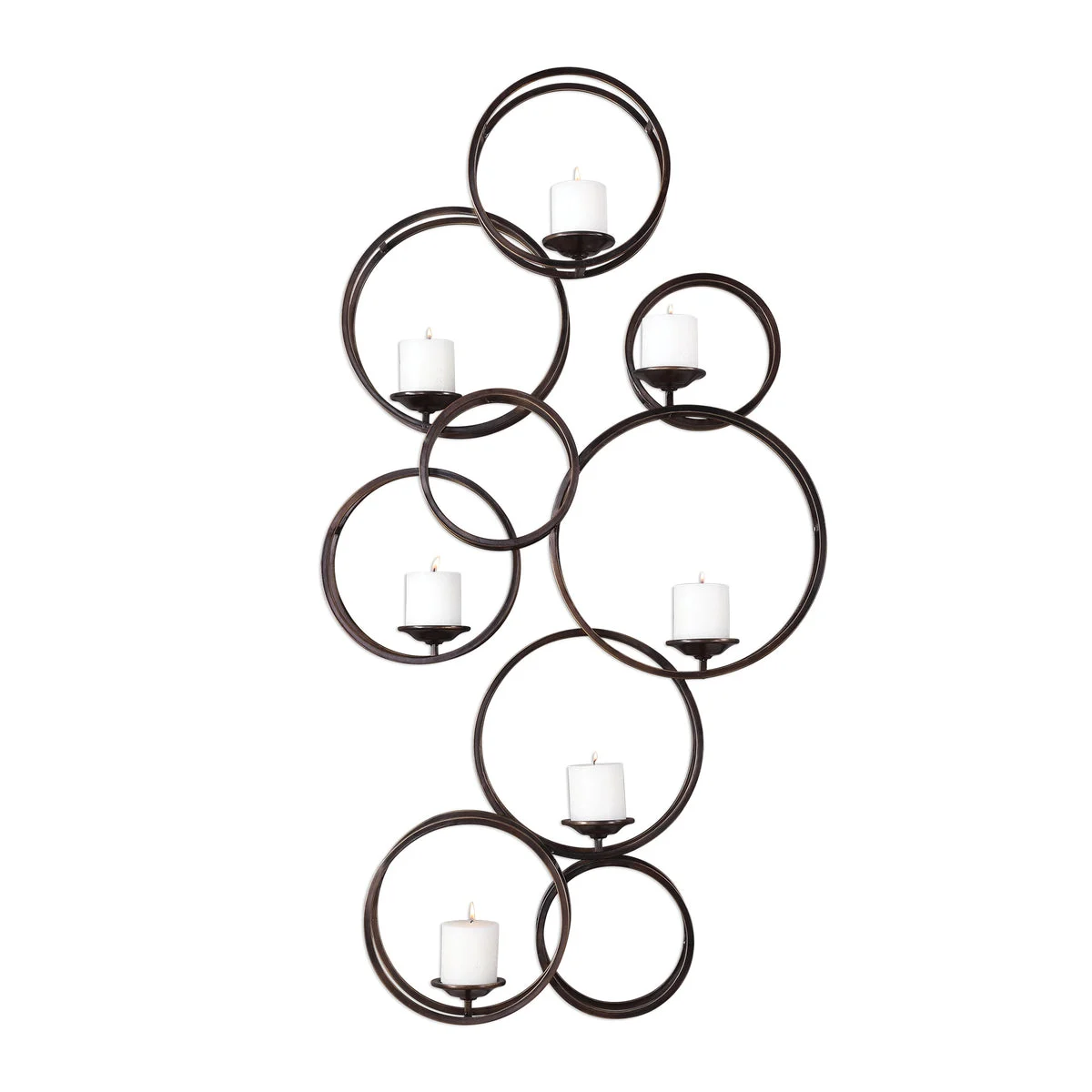 Uttermost 04135 Liya 7 Candle Iron Wall Sconce