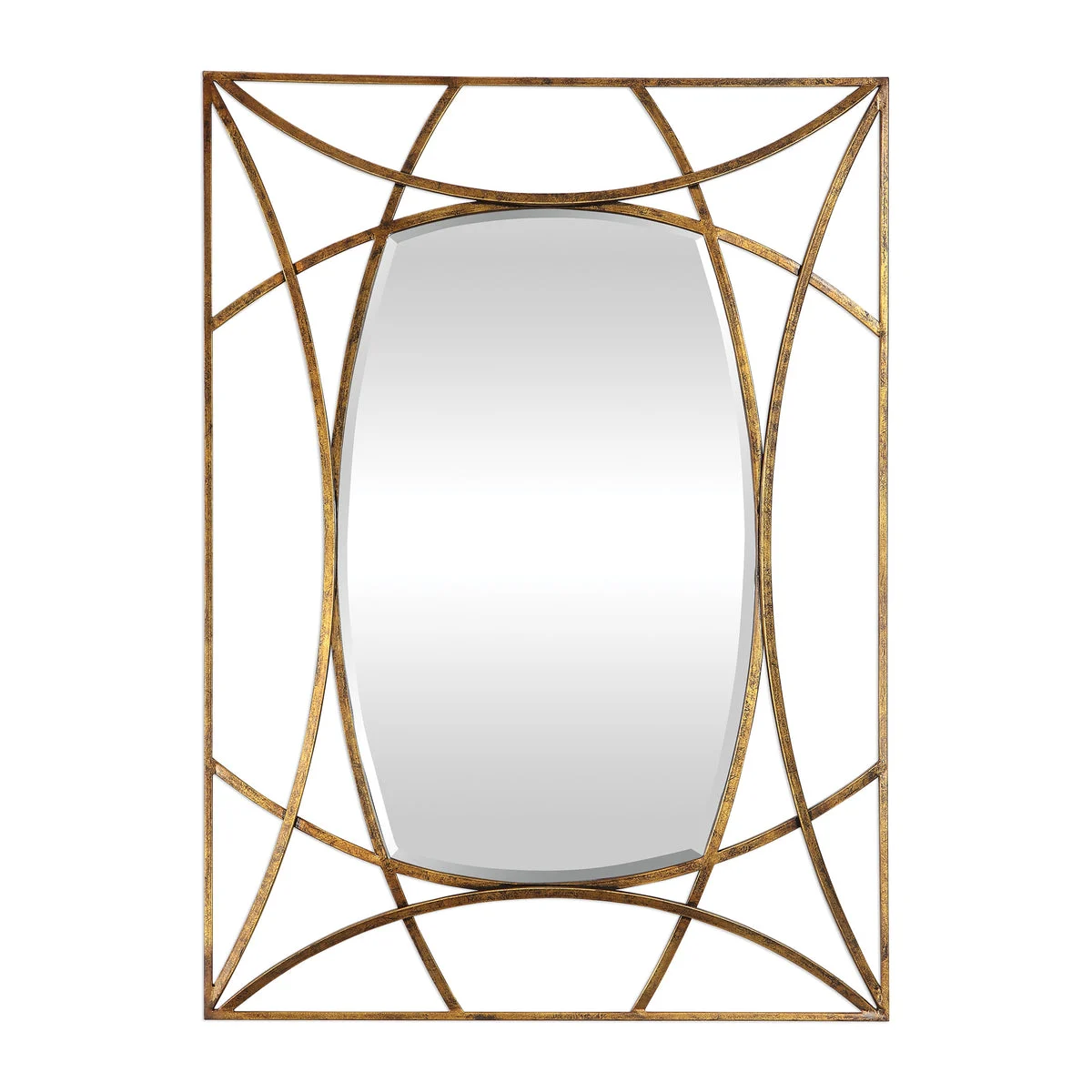 Uttermost 09438 Abreona Metallic Gold Mirror