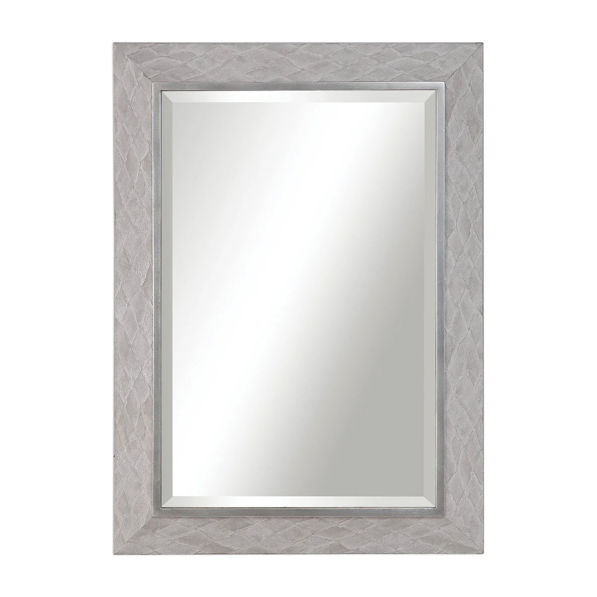 Uttermost 09469 Johnston Gray Argyle Mirror