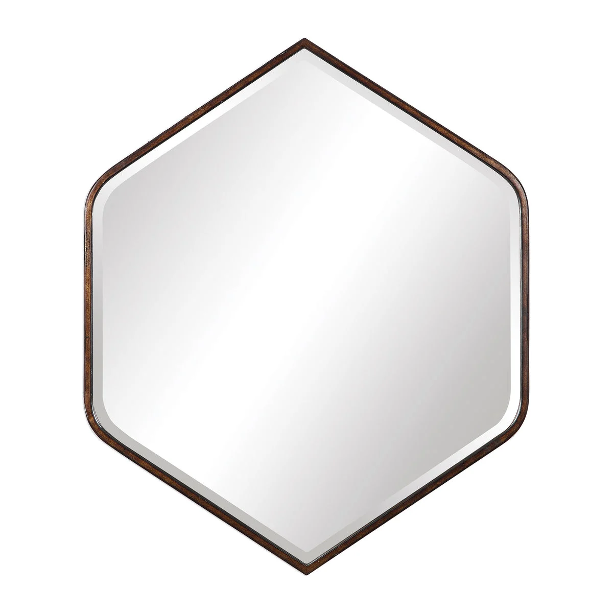 Uttermost 09525 Magda Hexagon Wall Mirror