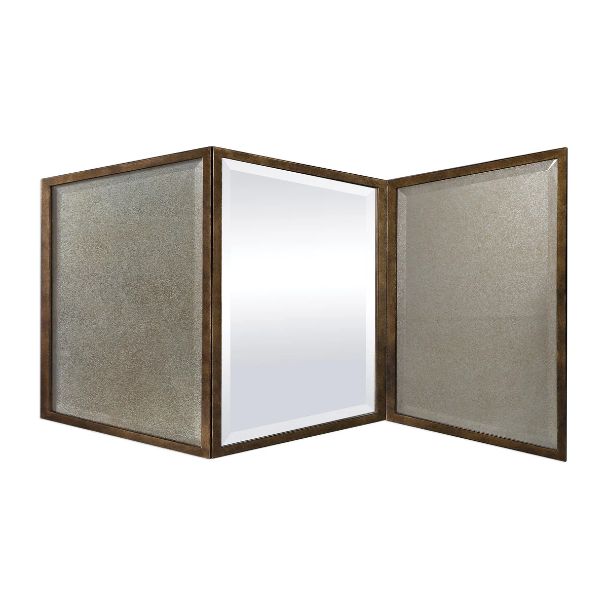 Uttermost 09476 Viva Gold Geometric Mirror