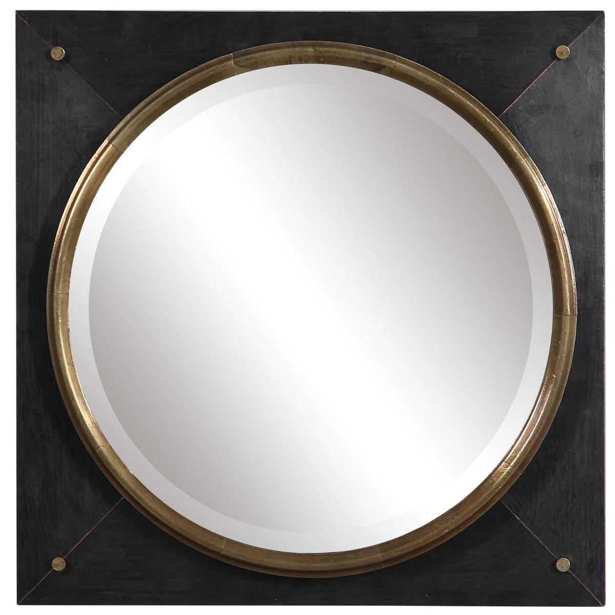 Uttermost 09560 Tobiah Modern Square Mirror