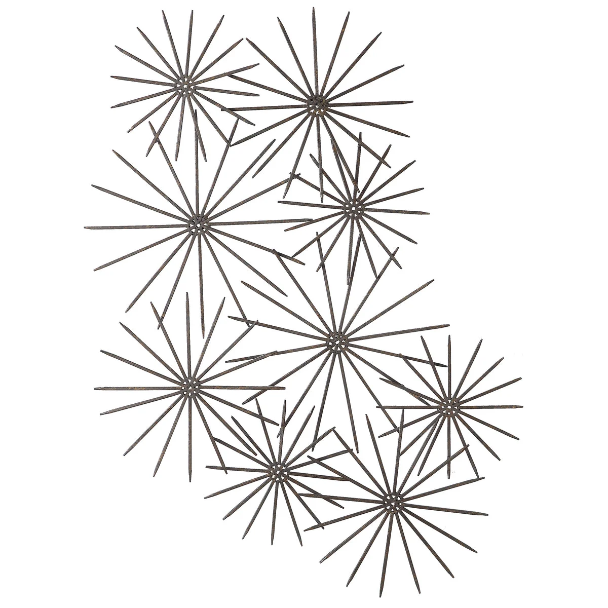 Uttermost 04208 Nixie Mid-century Metal Wall Art