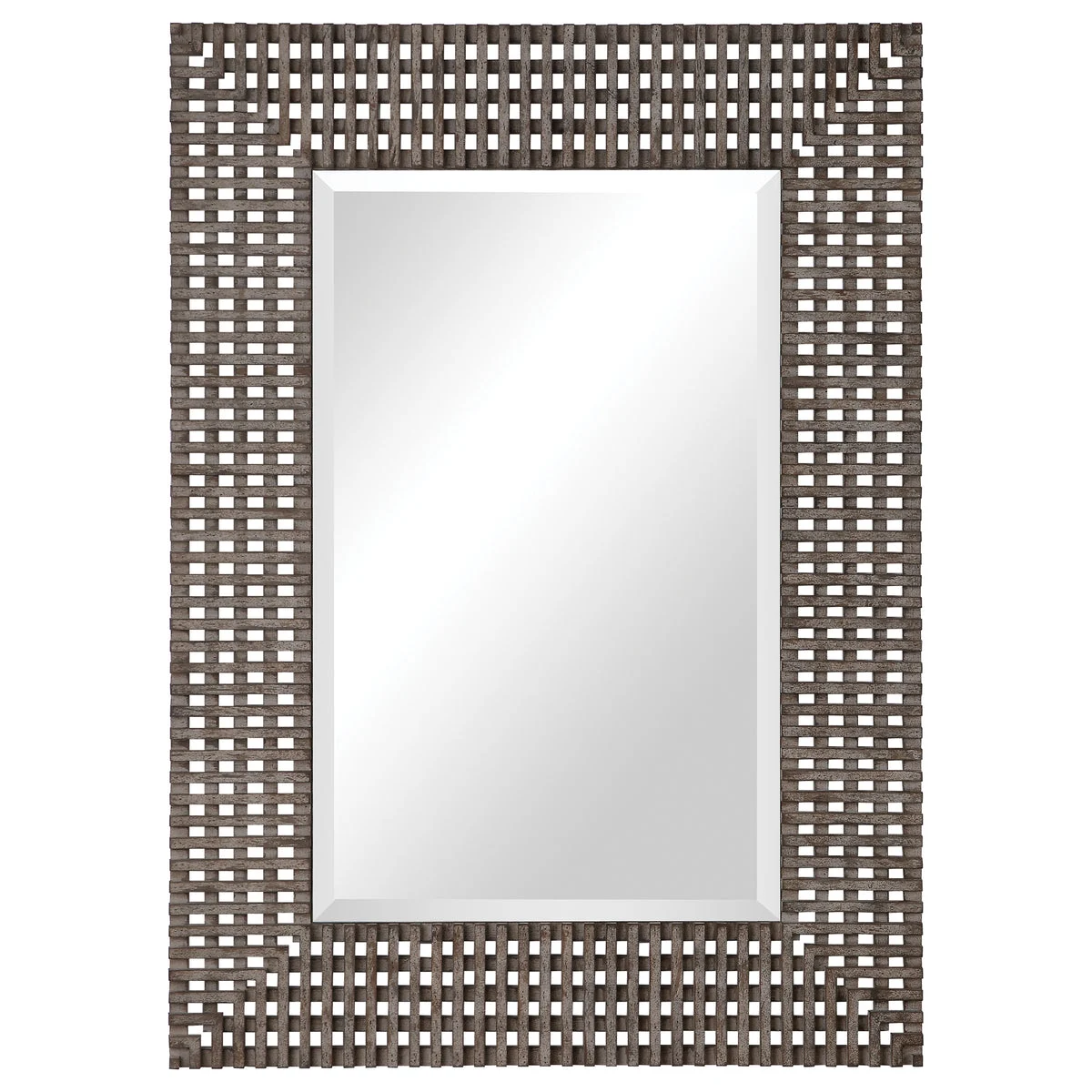Uttermost 09557 Tarquin Crosshatched Mirror