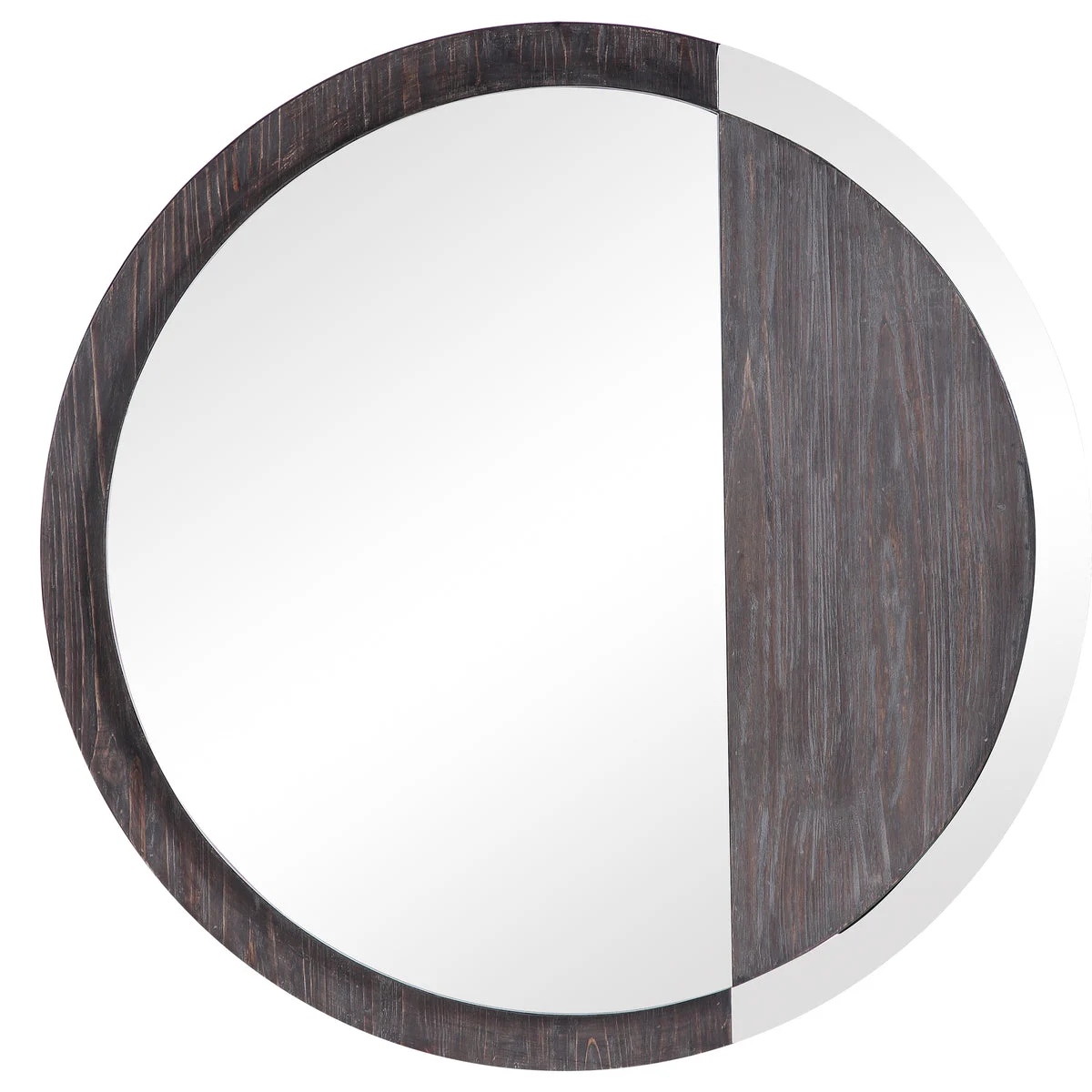 Uttermost 09601 Tajitu Modern Round Mirror