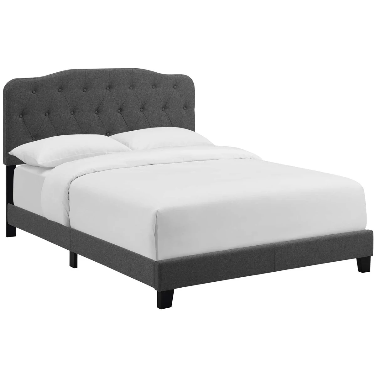 Modway Amelia Twin Upholstered Fabric Bed
