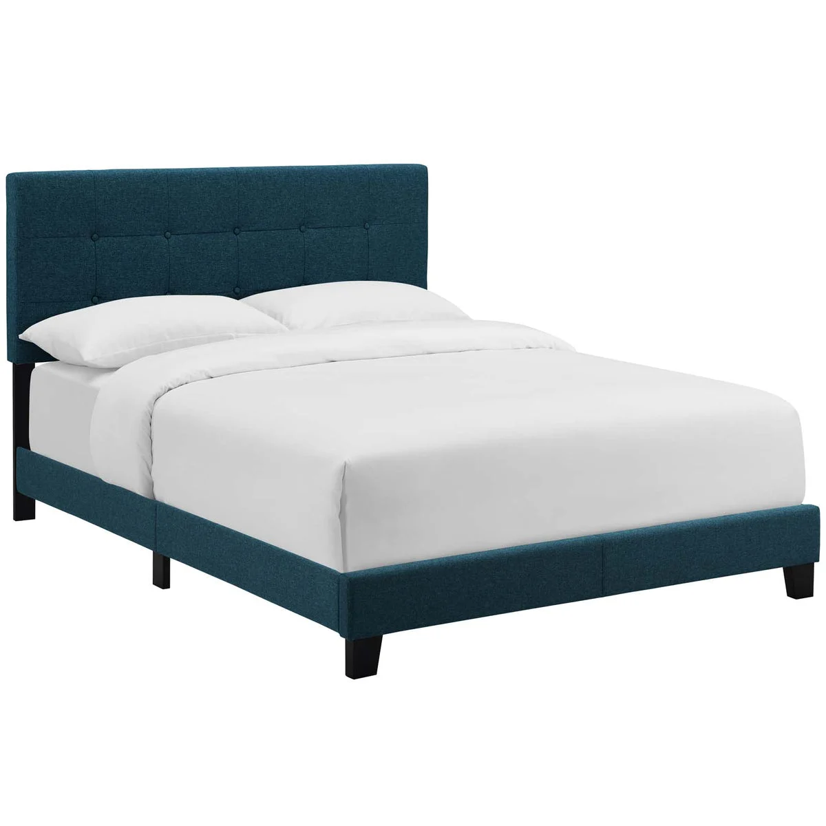 Modway Amira King Upholstered Fabric Bed