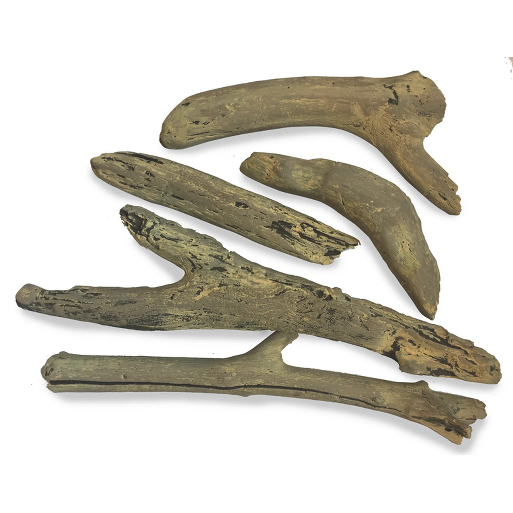 Majestic Driftwood Log Set for Jade Gas Fireplace