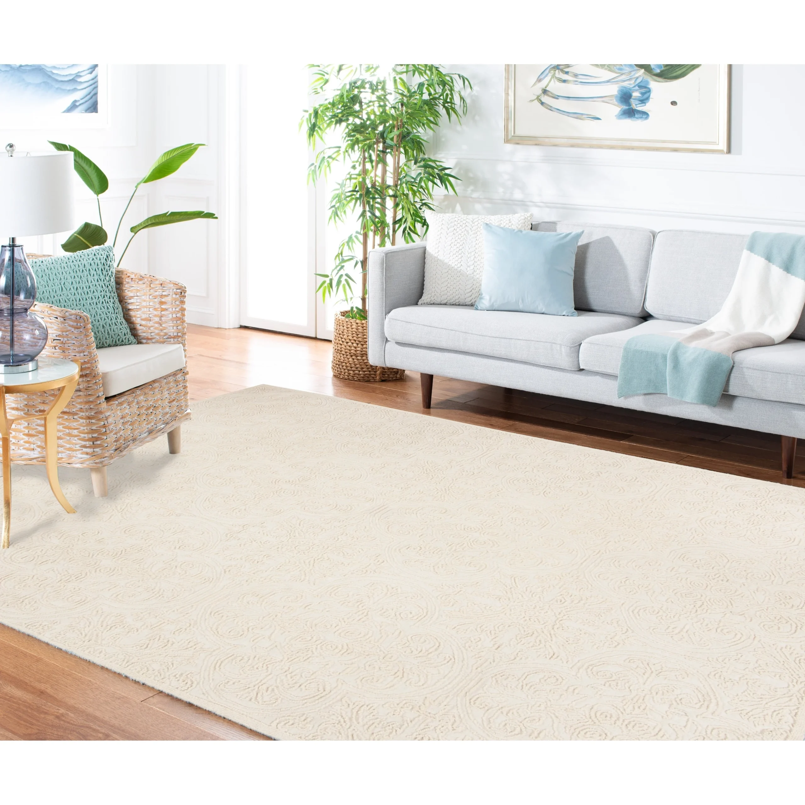 Martha Stewart by SAFAVIEH Handmade Leopolda Wool Rug
