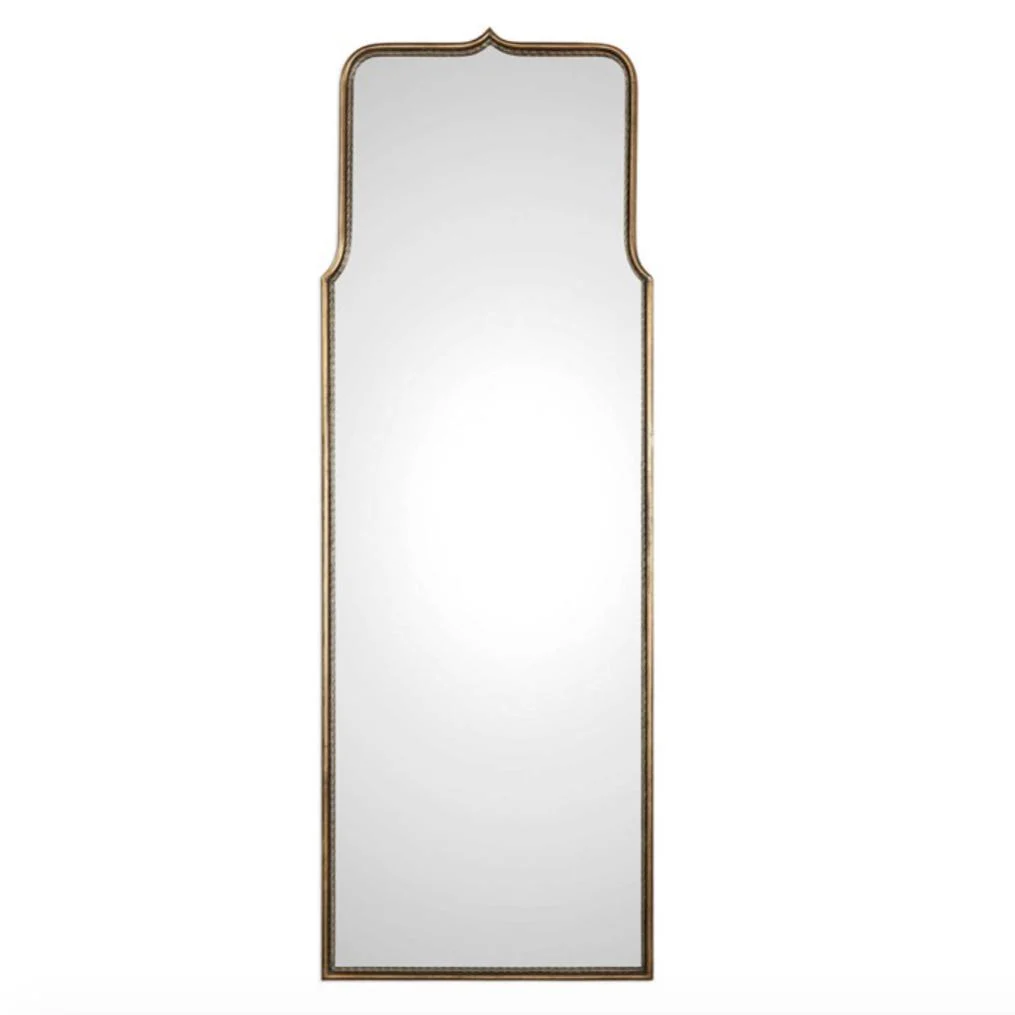 Adelasia Antiqued Gold Mirror
