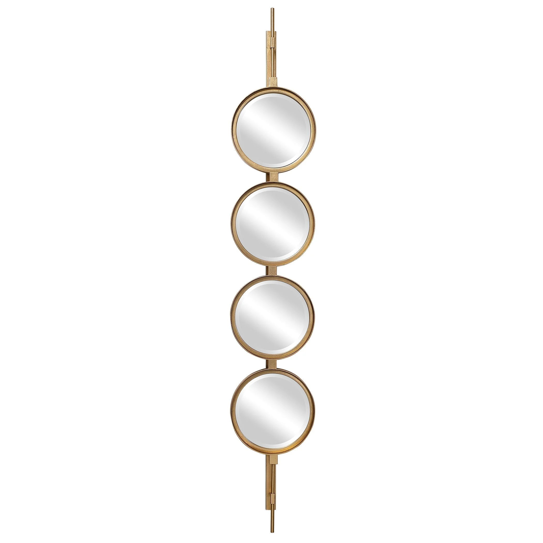Button Gold Mirror
