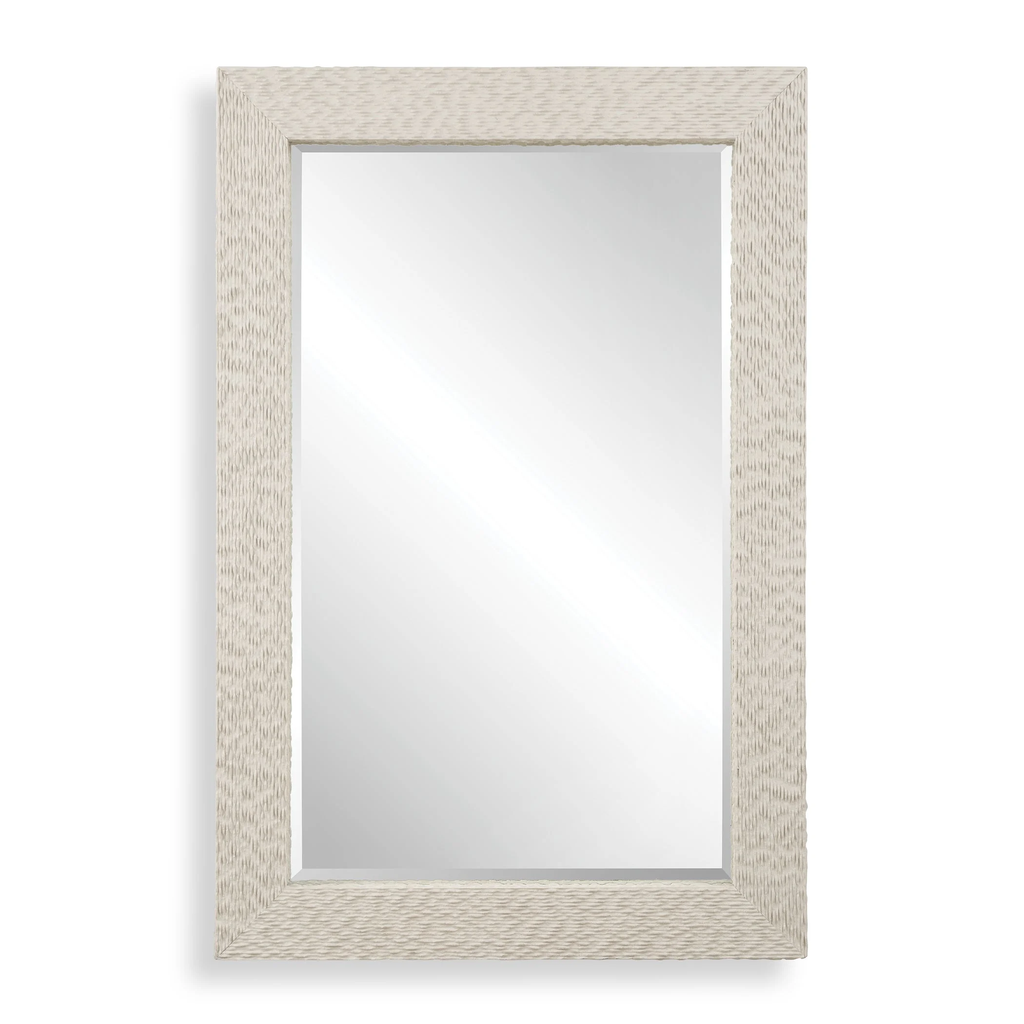 Everett Ivory Stone Mirror