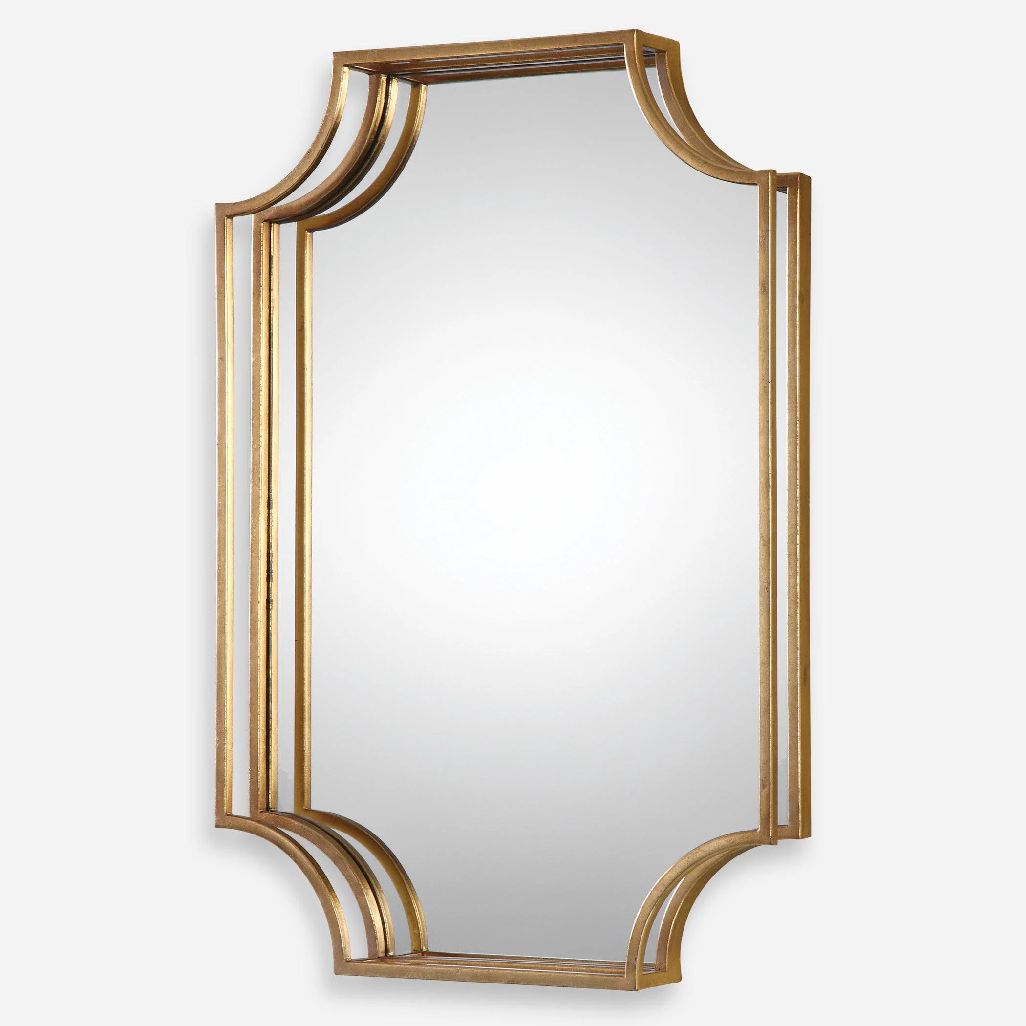 Lindee Gold Wall Mirror