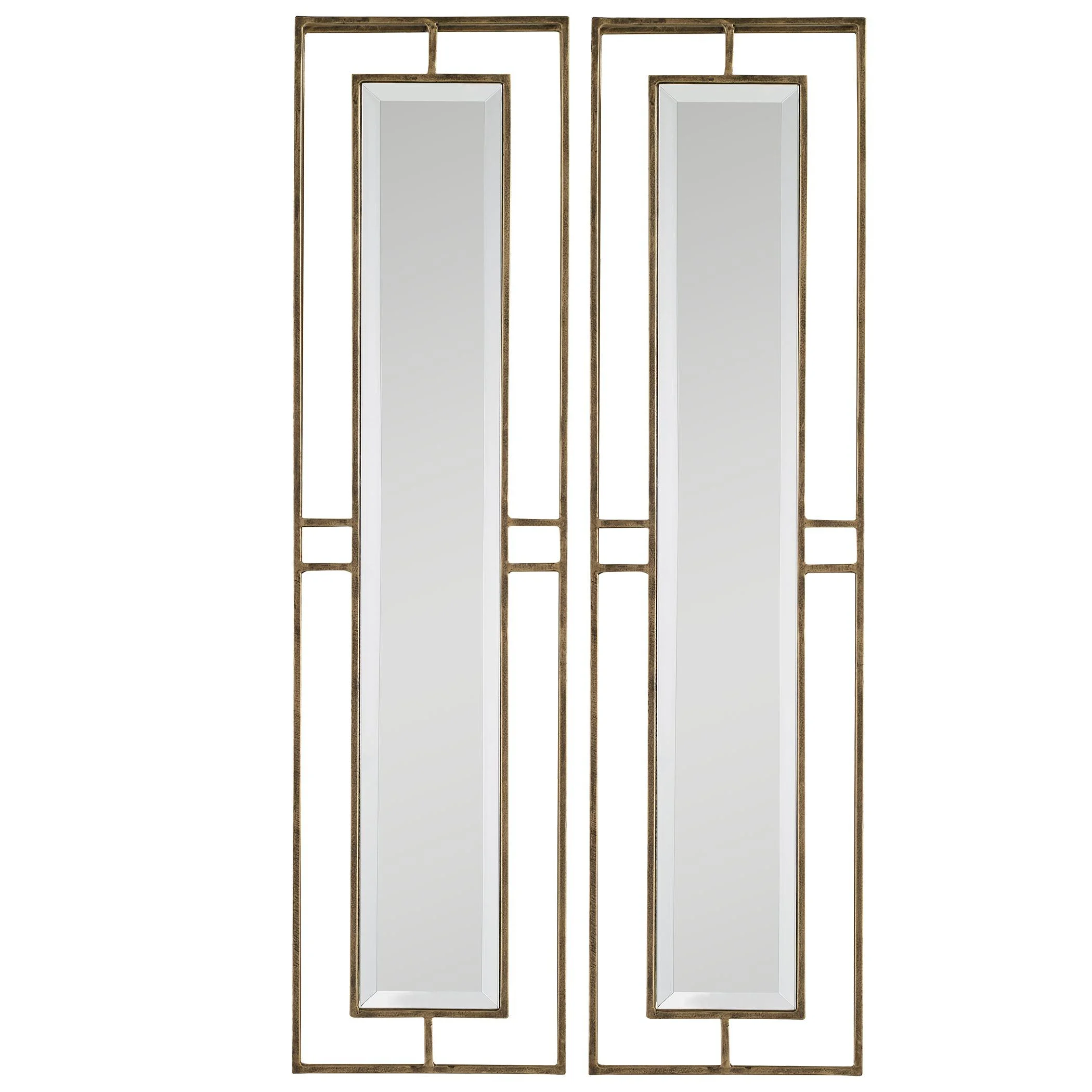 Rutledge Gold Mirrors // Set of 2