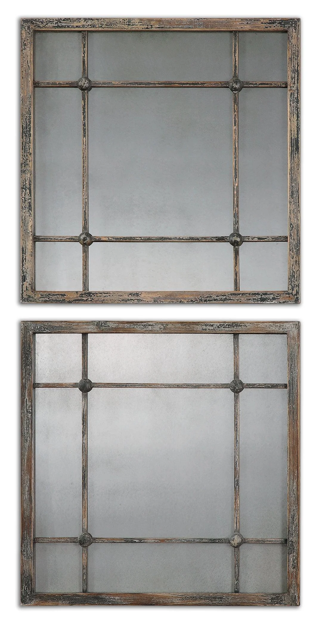Saragano Square Mirrors // Set of 2