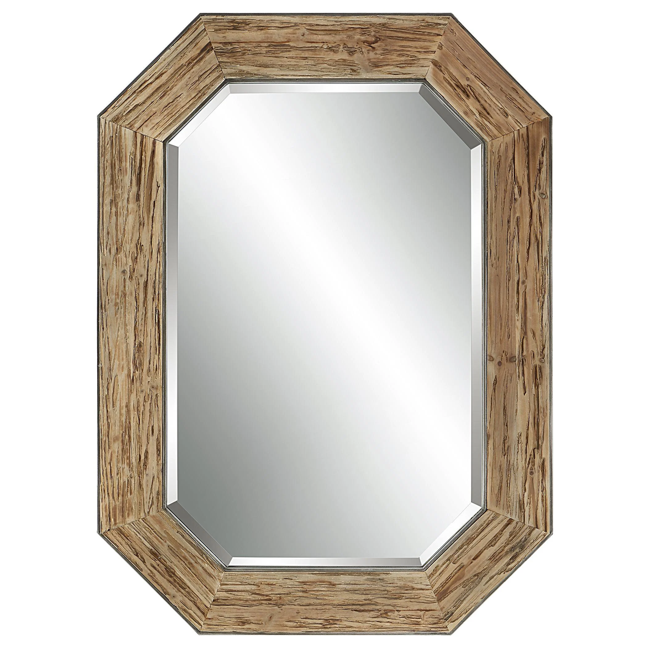 Siringo Rustic Octagonal Mirror