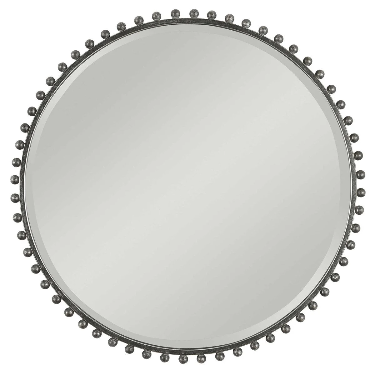 Taza Round Iron Mirror