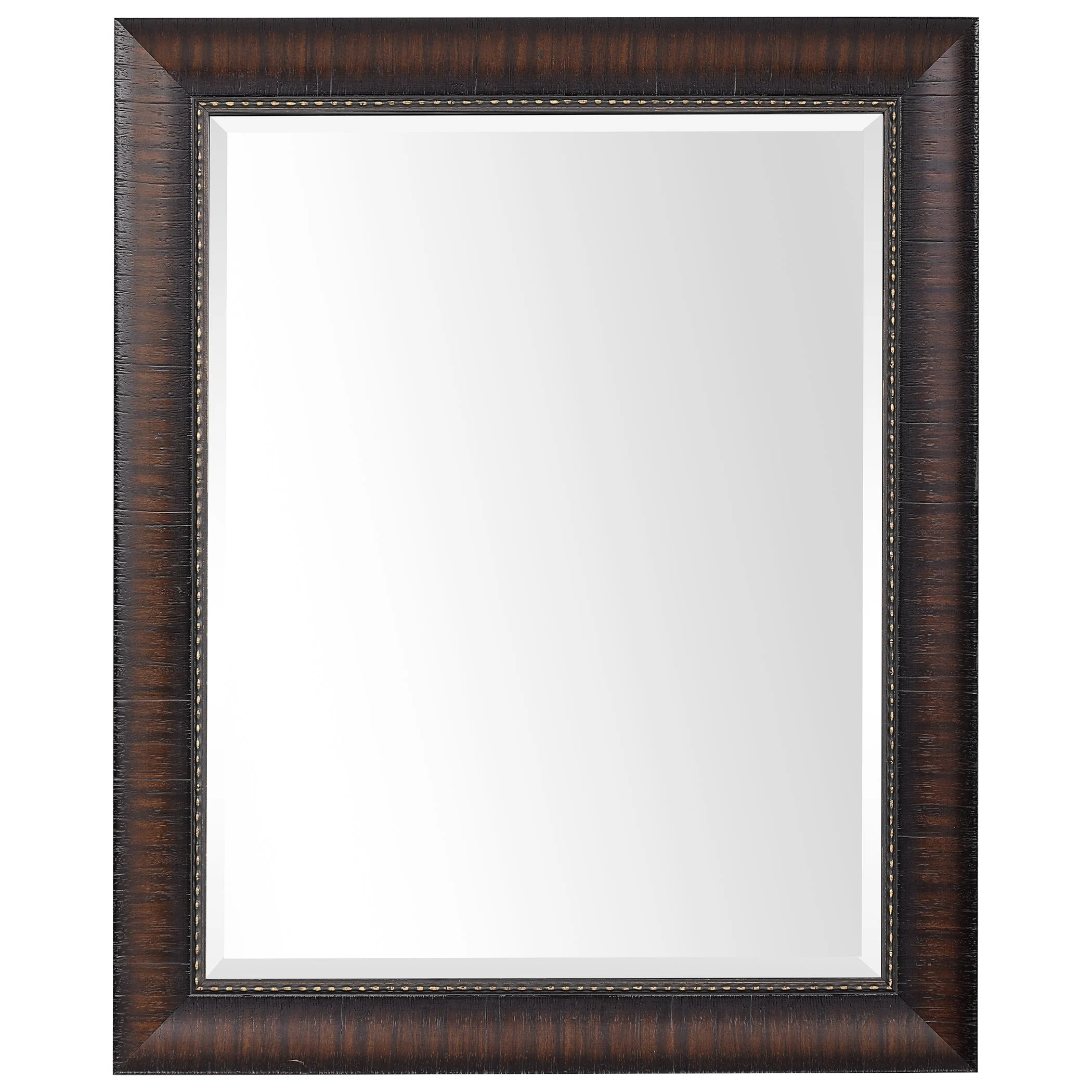 Wythe Burnished Wood Mirror