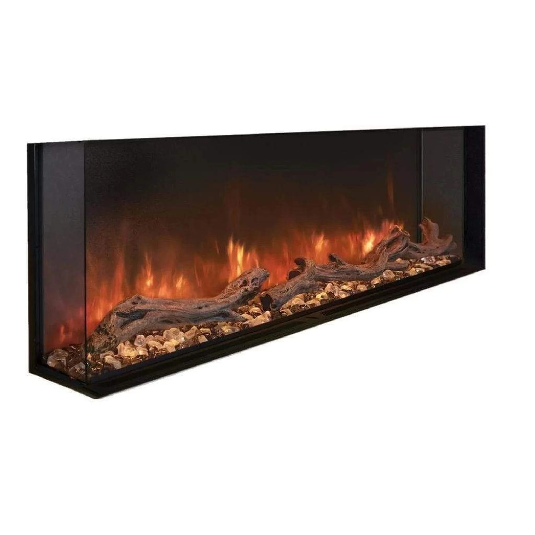 Modern Flames Landscape Pro 68" Multi-Sided Built-in Electric Fireplace