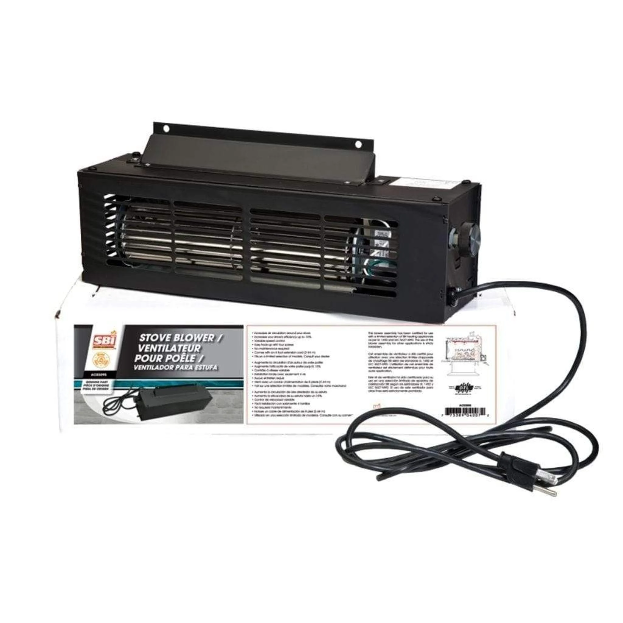 Osburn 130CFM Blower With Variable Speed Control